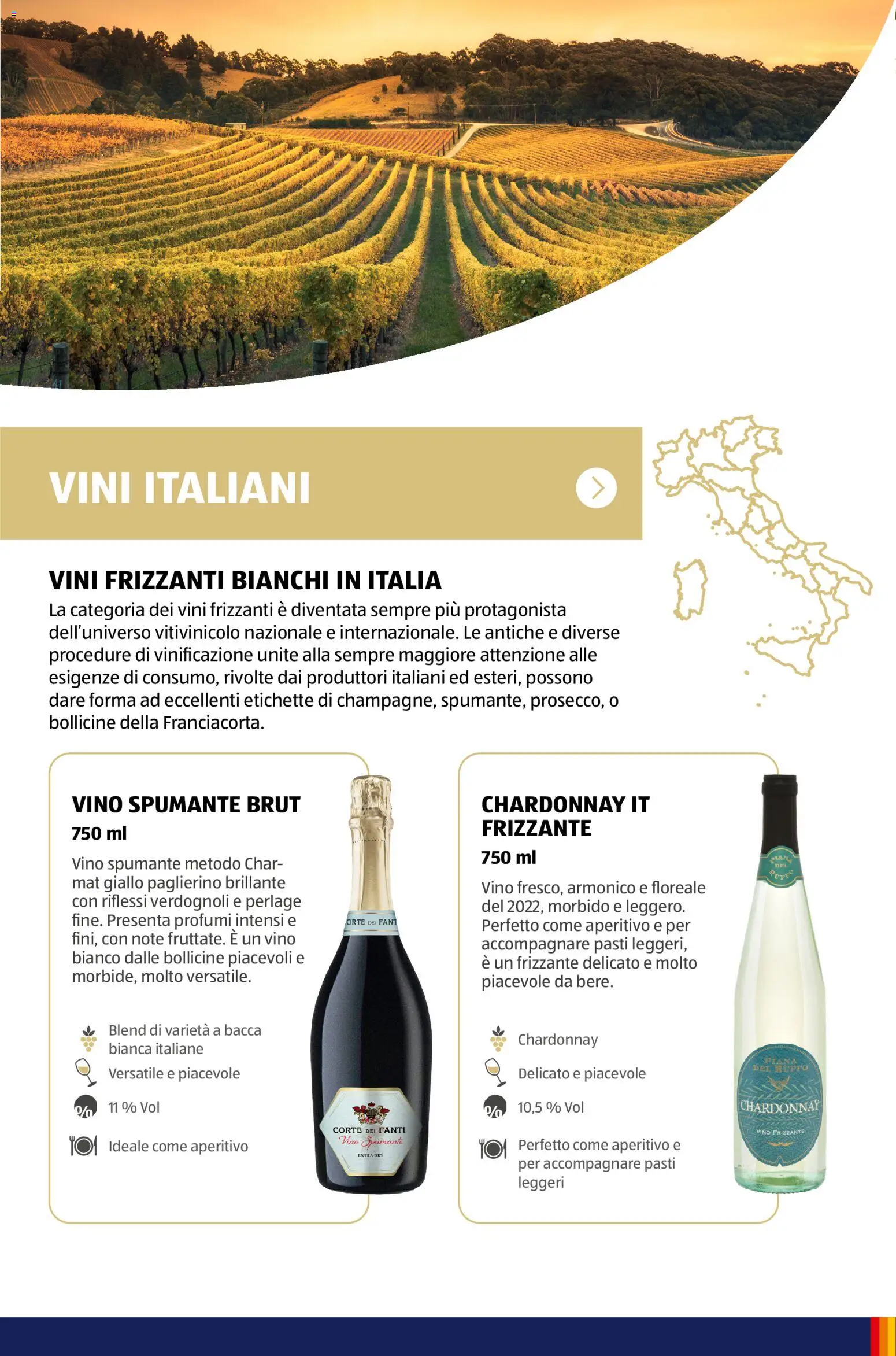 Volantino Aldi del 12/01/2026 | Pagina: 55 | Prodotti: Vino, Profumi, Vino bianco, Aperitivo