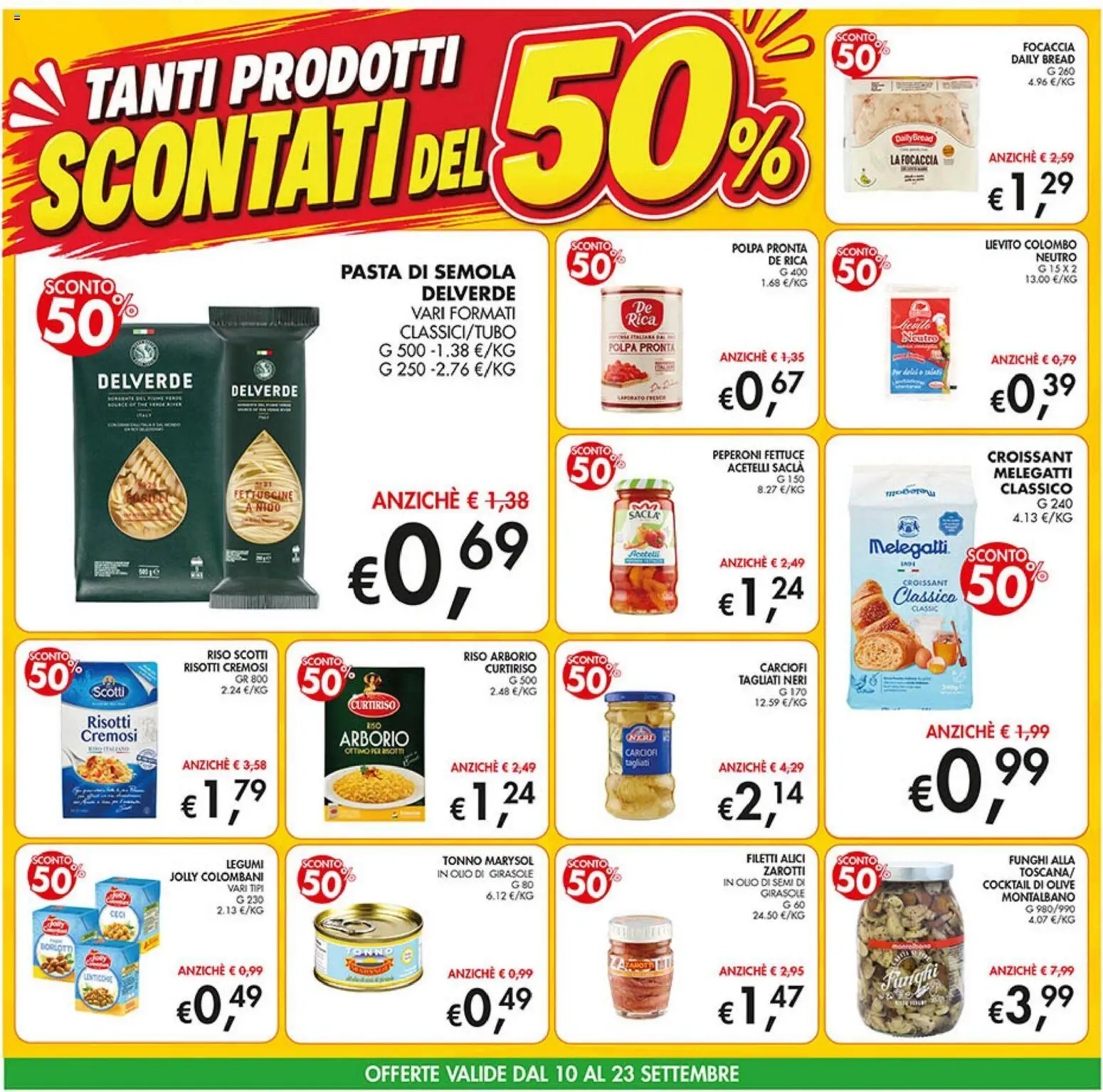 Volantino Coal del 10/09/2026 | Pagina: 4 | Prodotti: Tonno, Olio di girasole, Semi di girasole, Moet