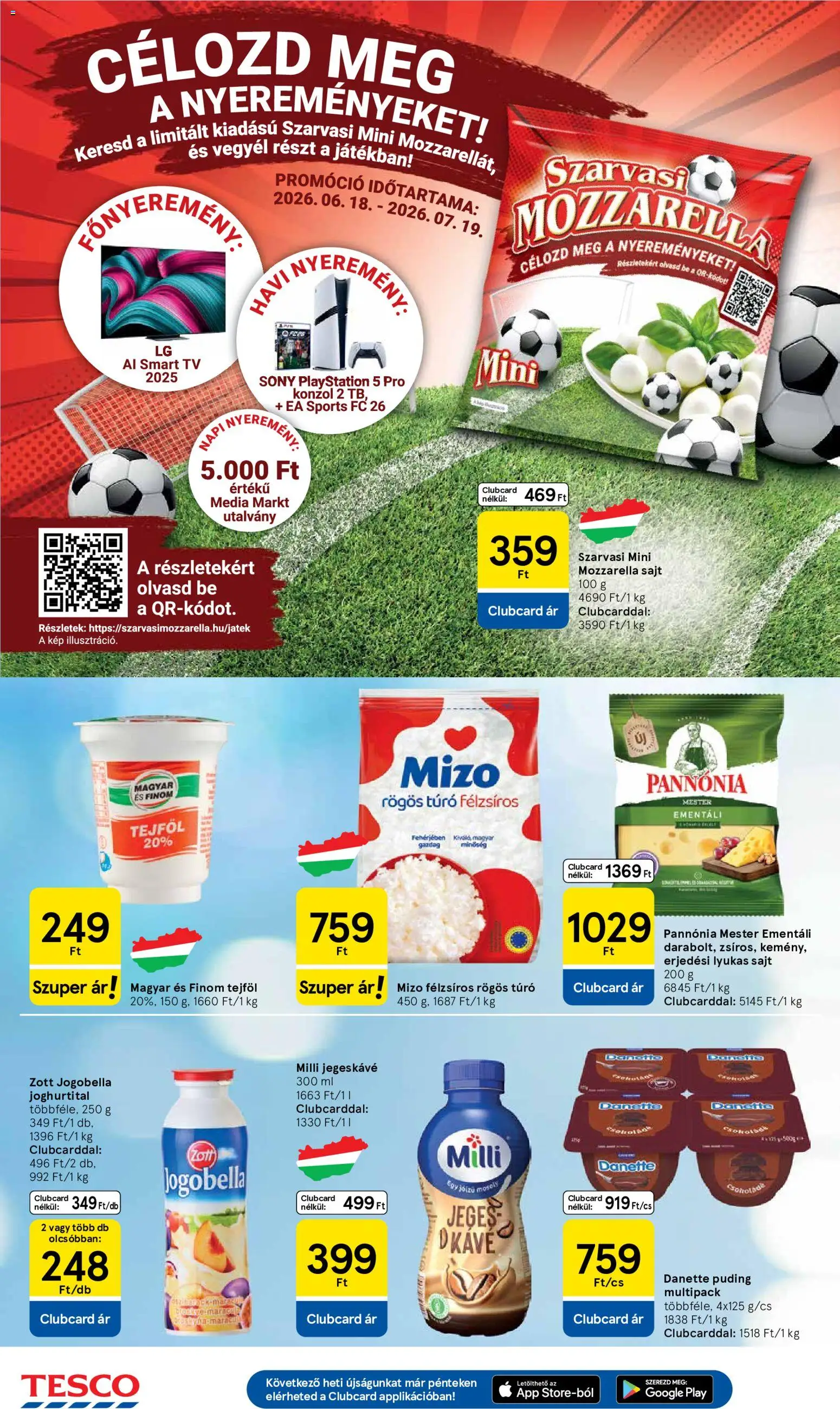 Tesco akciós ujság - amely érvényes a következő dátumtól: 25.06.2026 | Oldal: 18