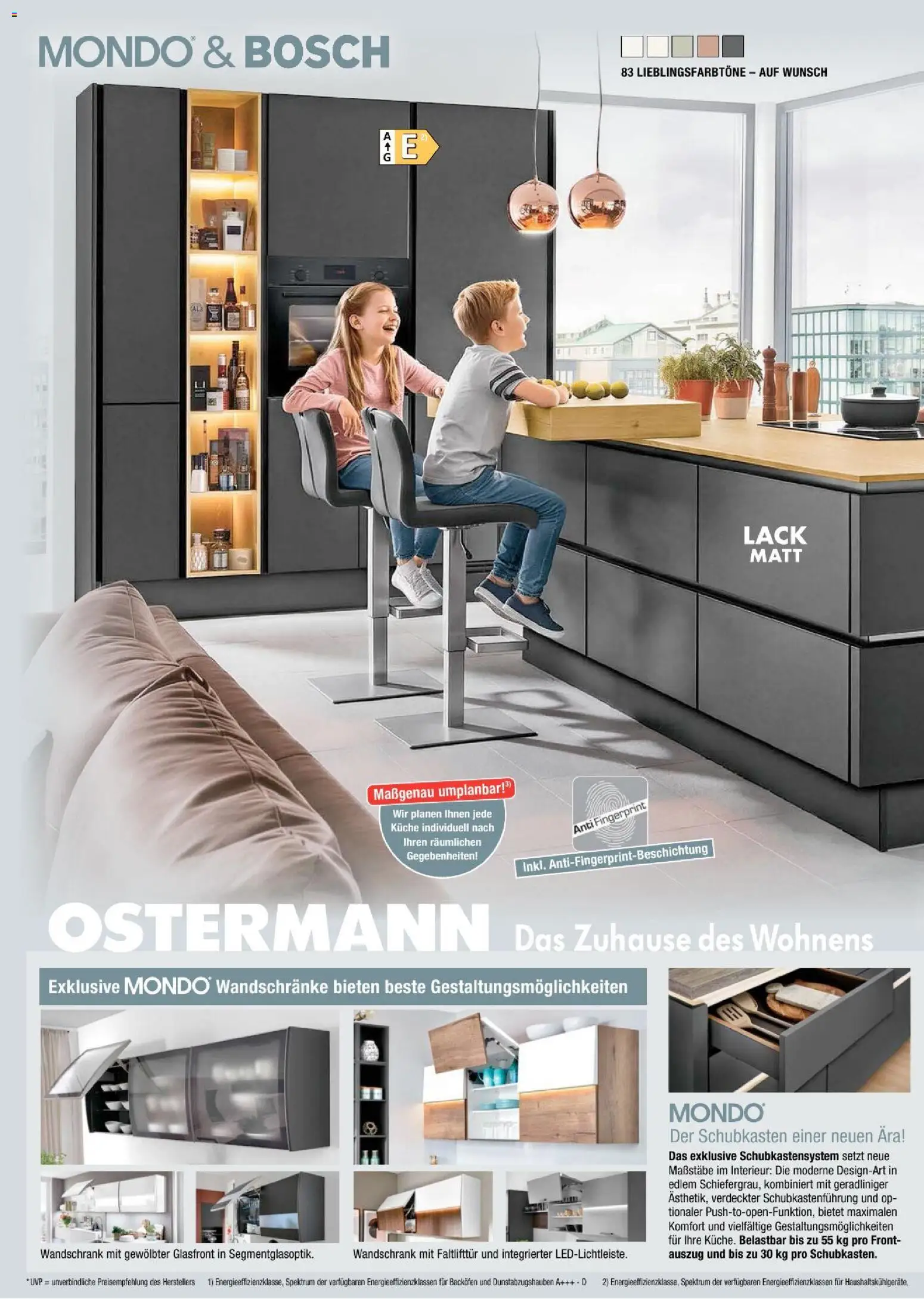 Ostermann - Küchen neu erleben! – gültig ab 23.07.2026 | Seite: 8 | Produkte: Bosch, Küche, Backofen