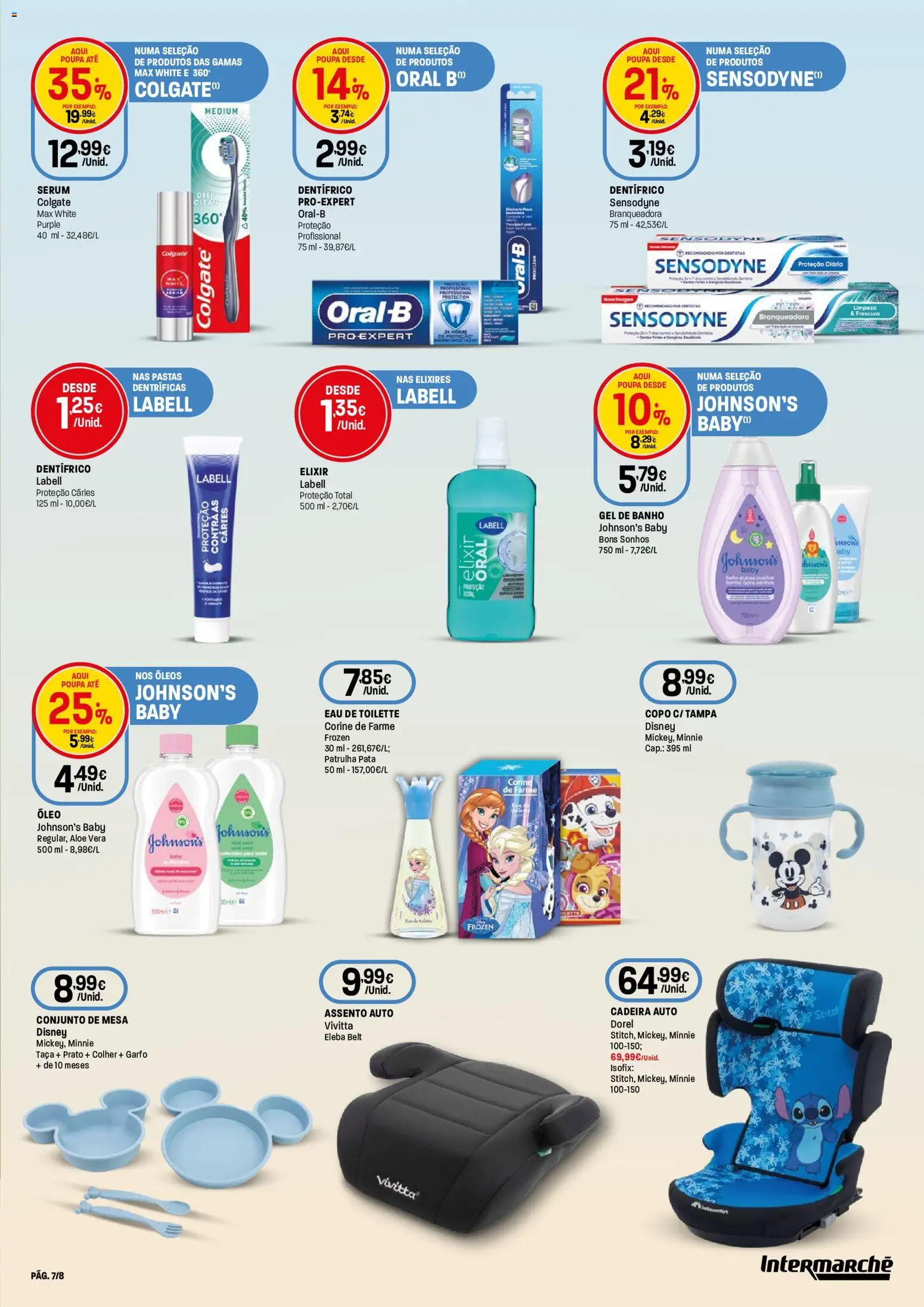 Intermarché Folheto Contact │ válido de 02/07/2026 | Página: 7 | Produtos: Sérum, Mesa, Banho, Óleo