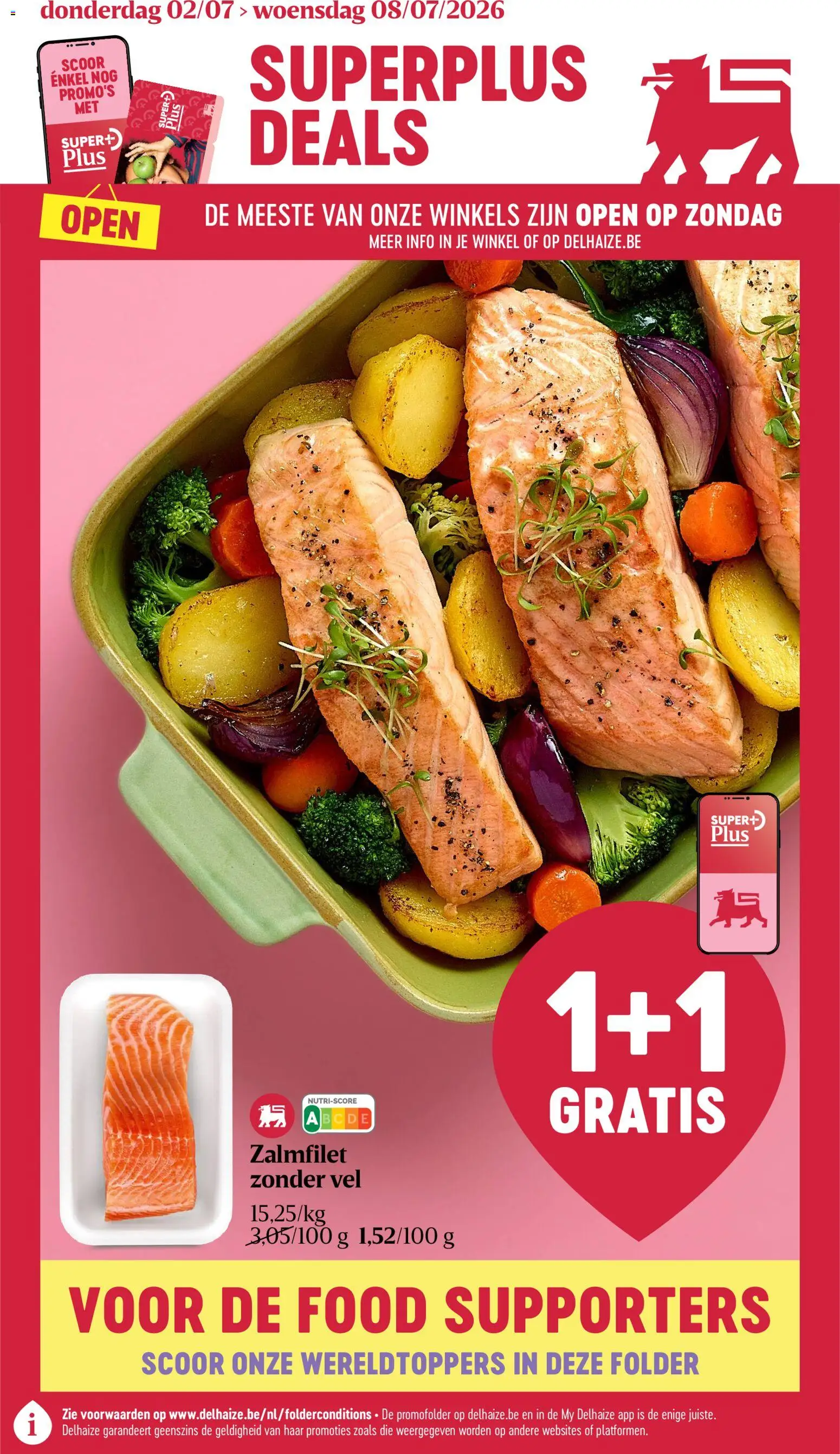 Nieuwe » Delhaize folder van 02/07/2026 🤩  « is er! Ontdek geweldige aanbiedingen en bespaar. | België