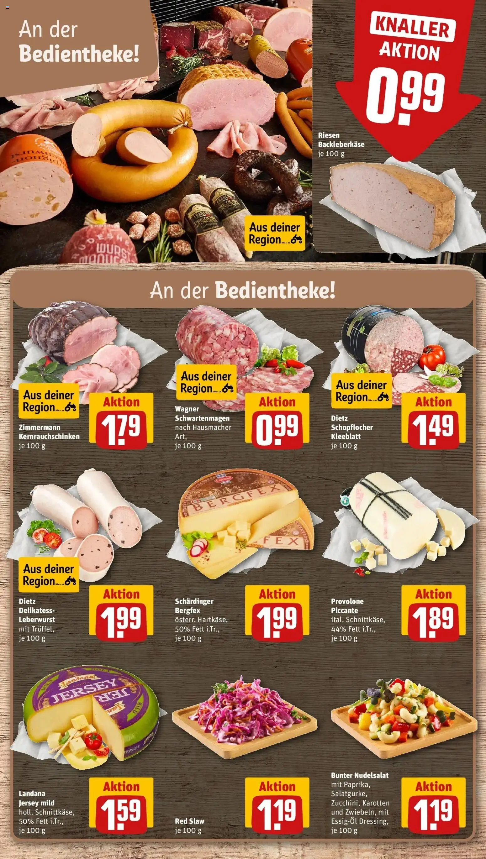 REWE Prospekt ab 19.10.2026 zum Blättern » Angebote | Seite: 13 | Produkte: Wurst
