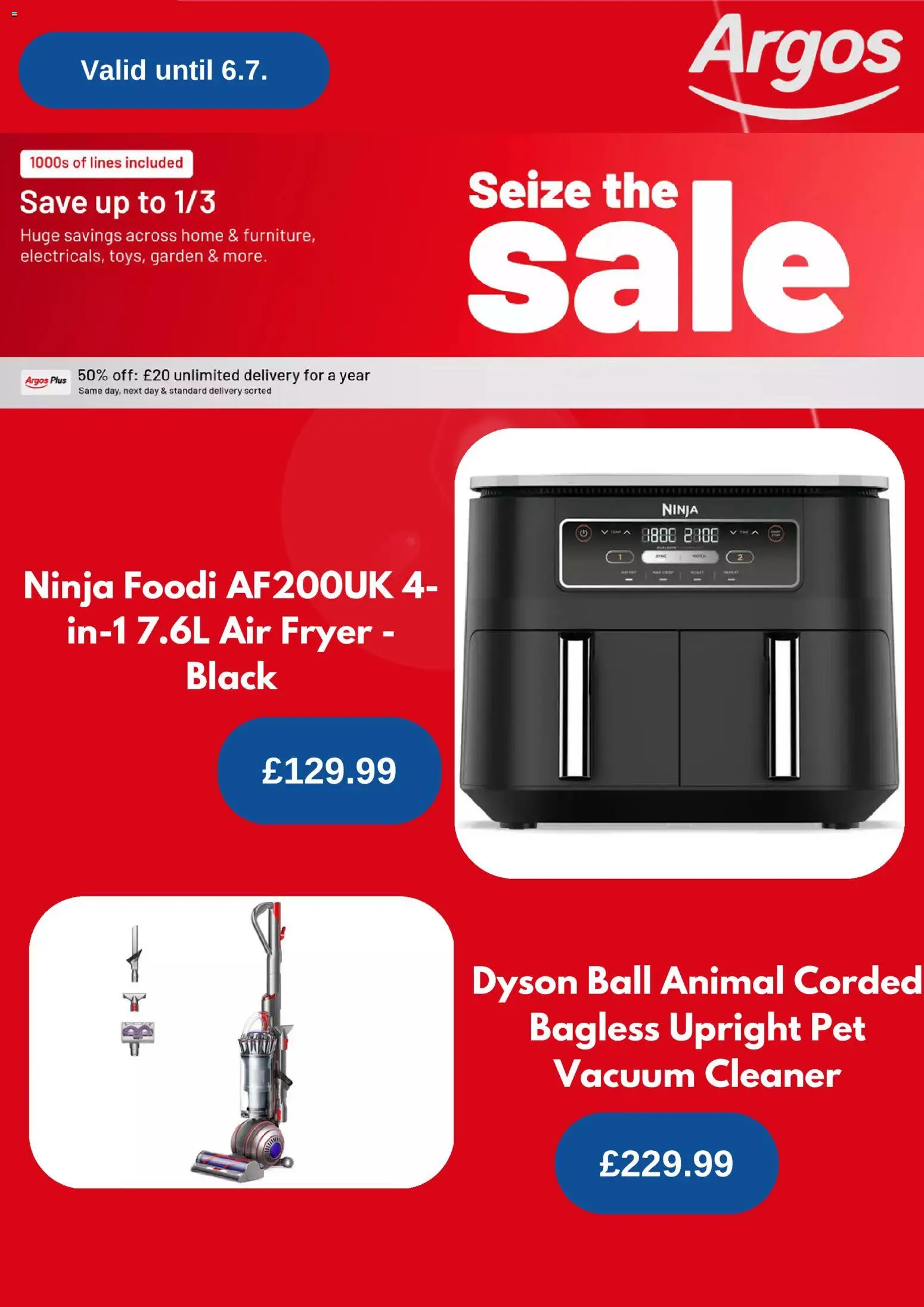 {H1} | Page: 2 | Products: Vacuum cleaner, Fryer