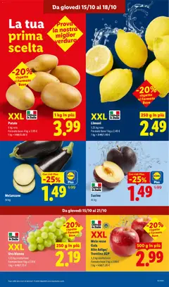 Anteprima del volantino Uva bianca, 1,25 kg confezione valido a partire dal 15/10/2026 | Pagina: 5
