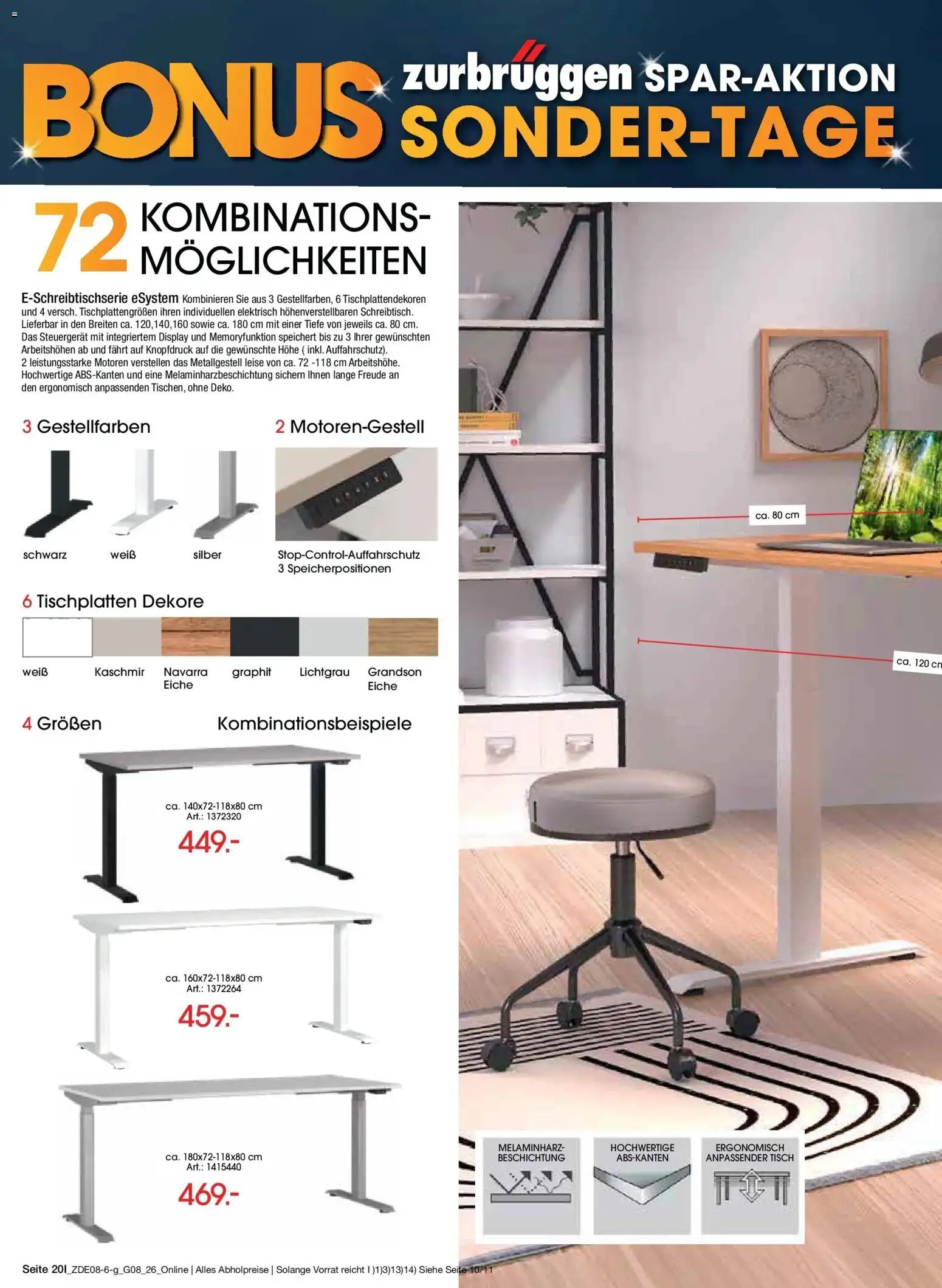 Zurbrüggen - Zurbrüggen: Bonus Sonder-Tage – gültig ab 31.07.2026 | Seite: 46 | Produkte: Tisch