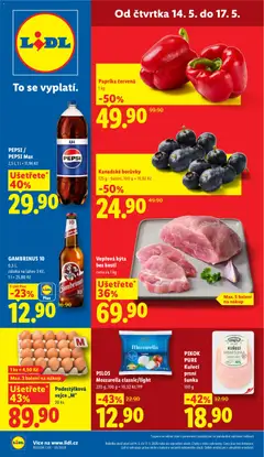 Náhled letáku Lidl leták od 14.05.2026