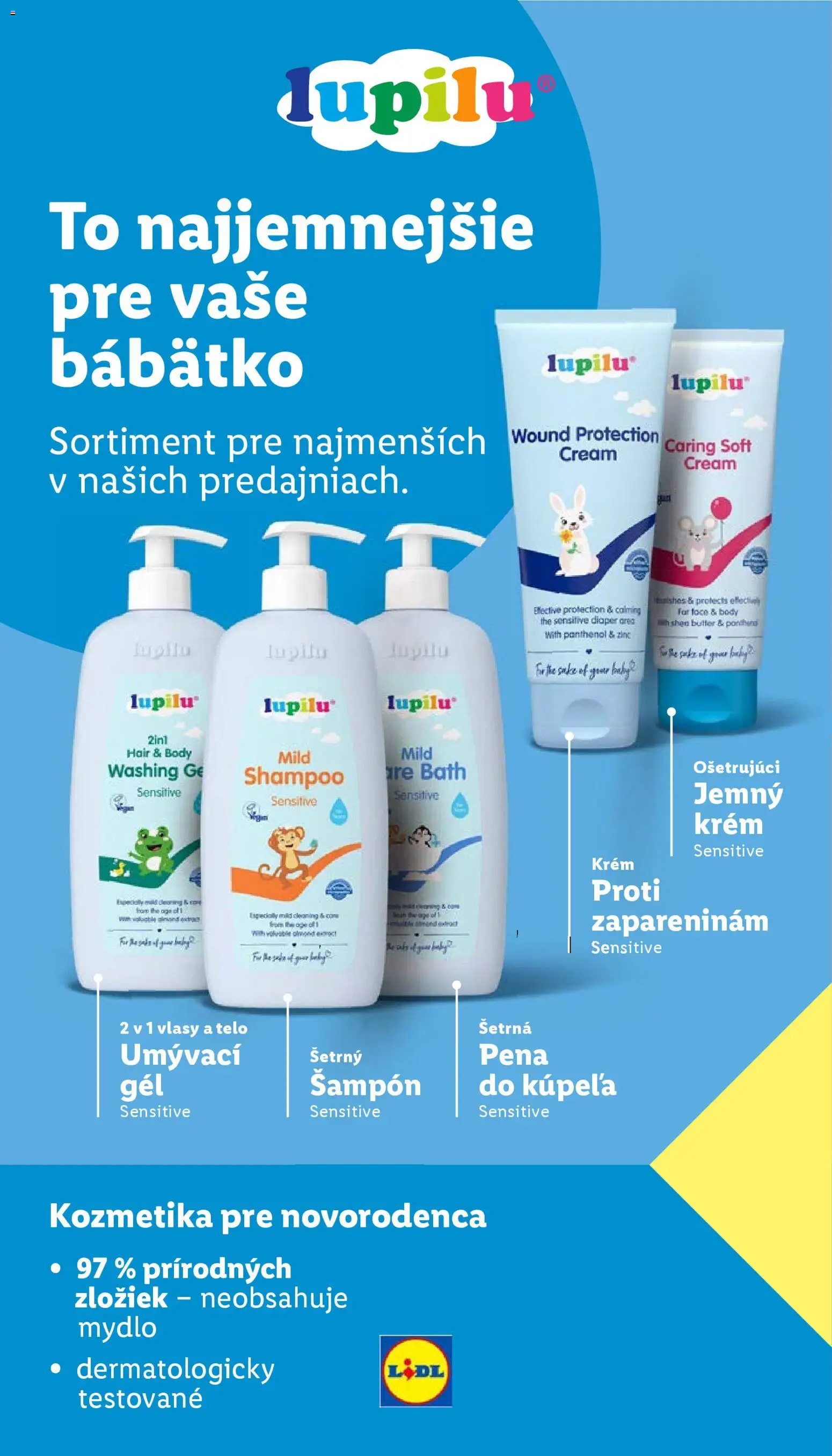 Nové Lidl akcie – leták je platný od 02.03.2026 | Strana: 12 | Produkty: Šampón, Mydlo, Pena do kúpeľa, Krém