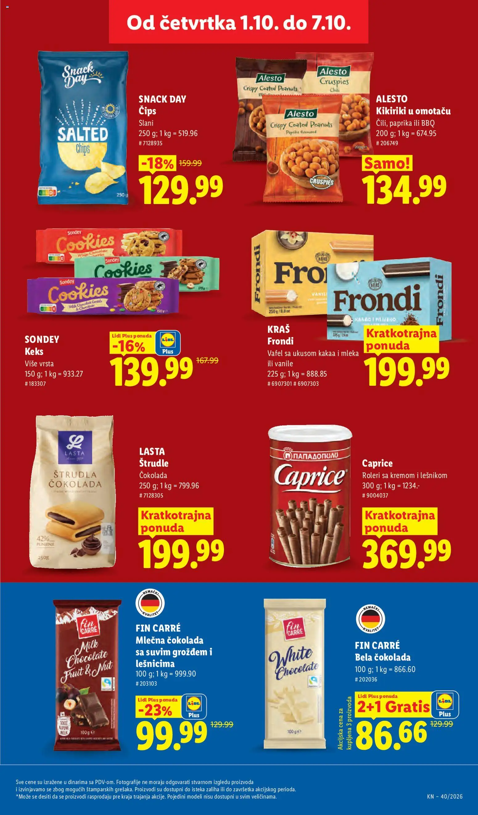 Lidl katalog - važi od 01.10.2026 | Strana: 33