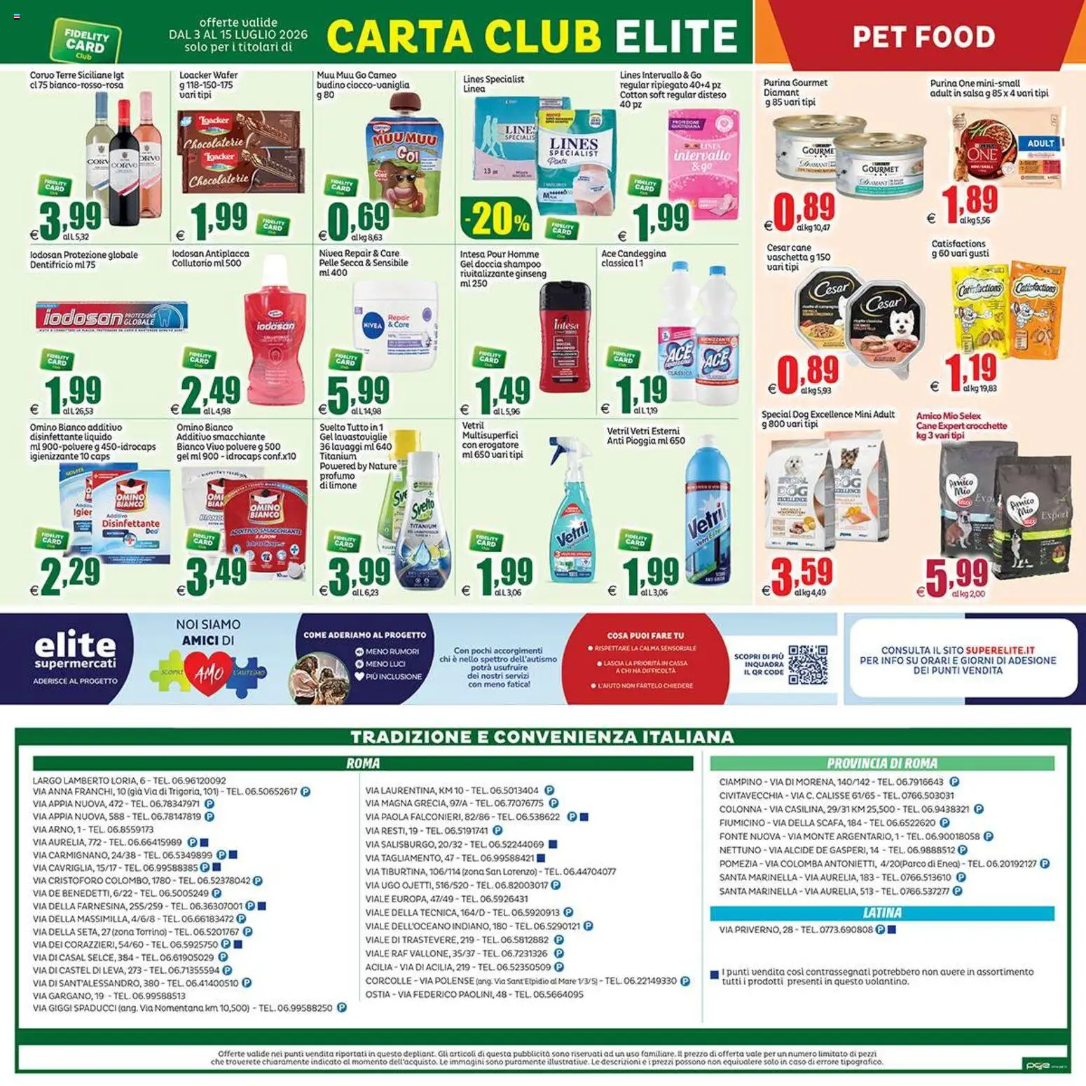 Volantino Elite Supermercati del 03/07/2026 | Pagina: 20