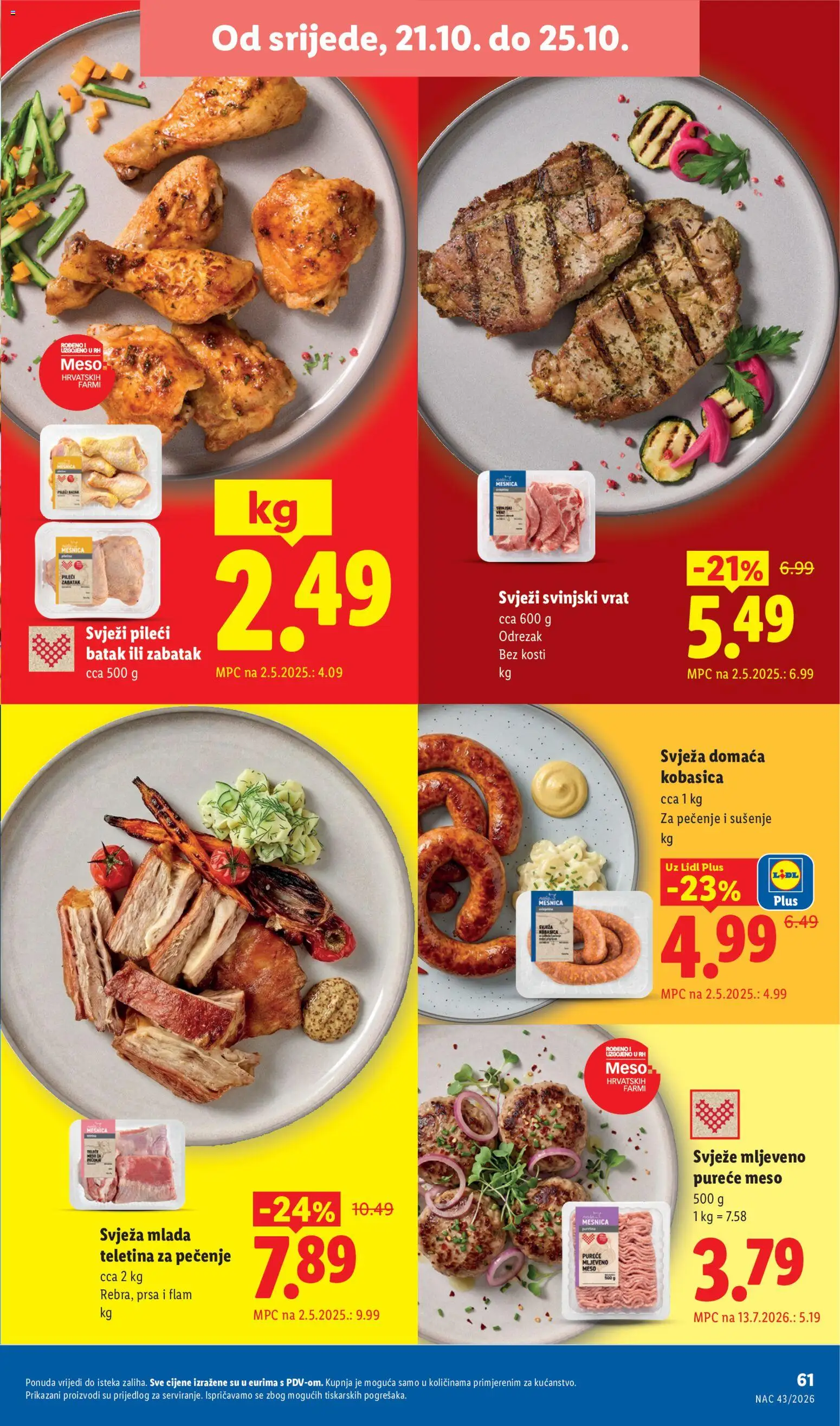 Lidl katalog | vrijedi od 19.10.2026 | Stranica: 61