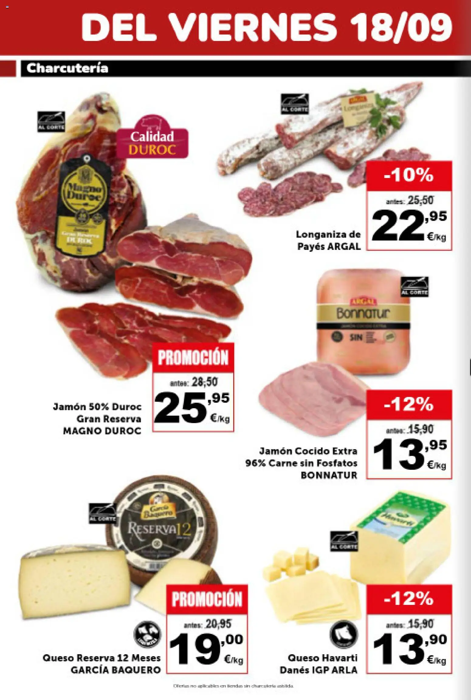 Masymas folleto │ válido desde el 18/09/2026 | Página: 4 | Productos: Queso, Jamón cocido, Longaniza, Carne
