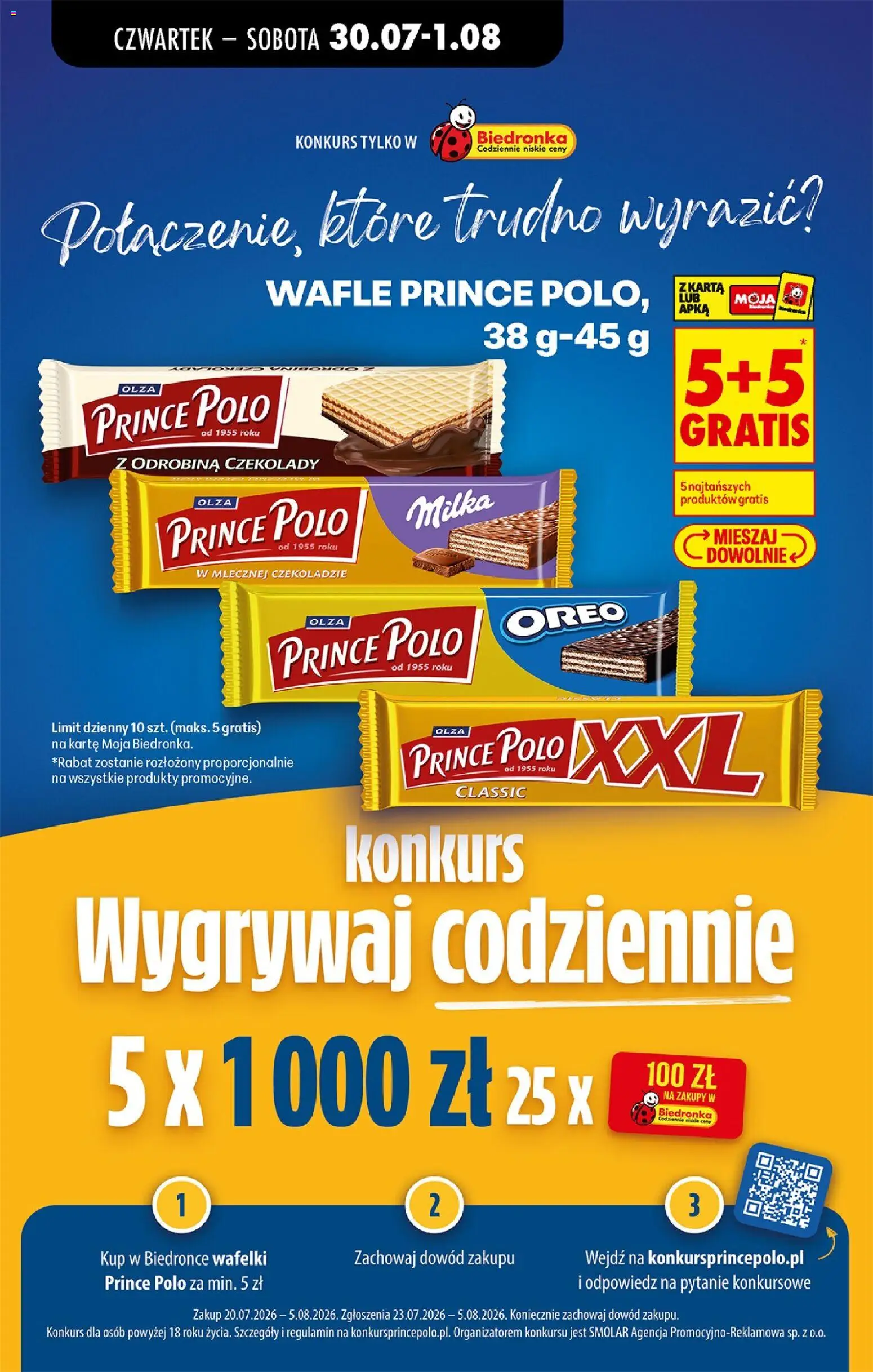 Biedronka Polsko leták - Codziennie niskie ceny od 30.07.2026 | Strana: 58 | Produkty: Oreo