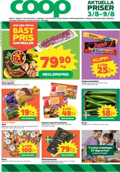 Coop Daglivs erbjudanden - Förhandsvisning av reklamblad från butik Coop Daglivs aktuell från 03/08/2026