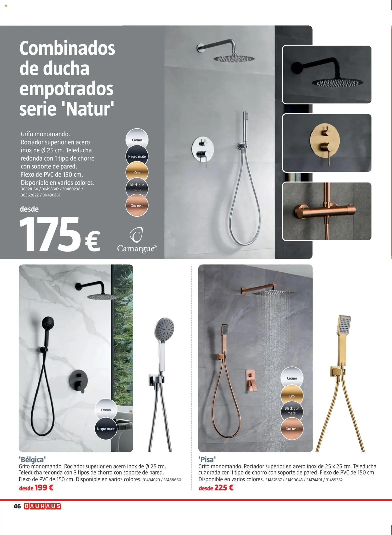 Bauhaus folleto Renueva │ válido desde el 02.03.2026 | Página: 46 | Productos: Ducha
