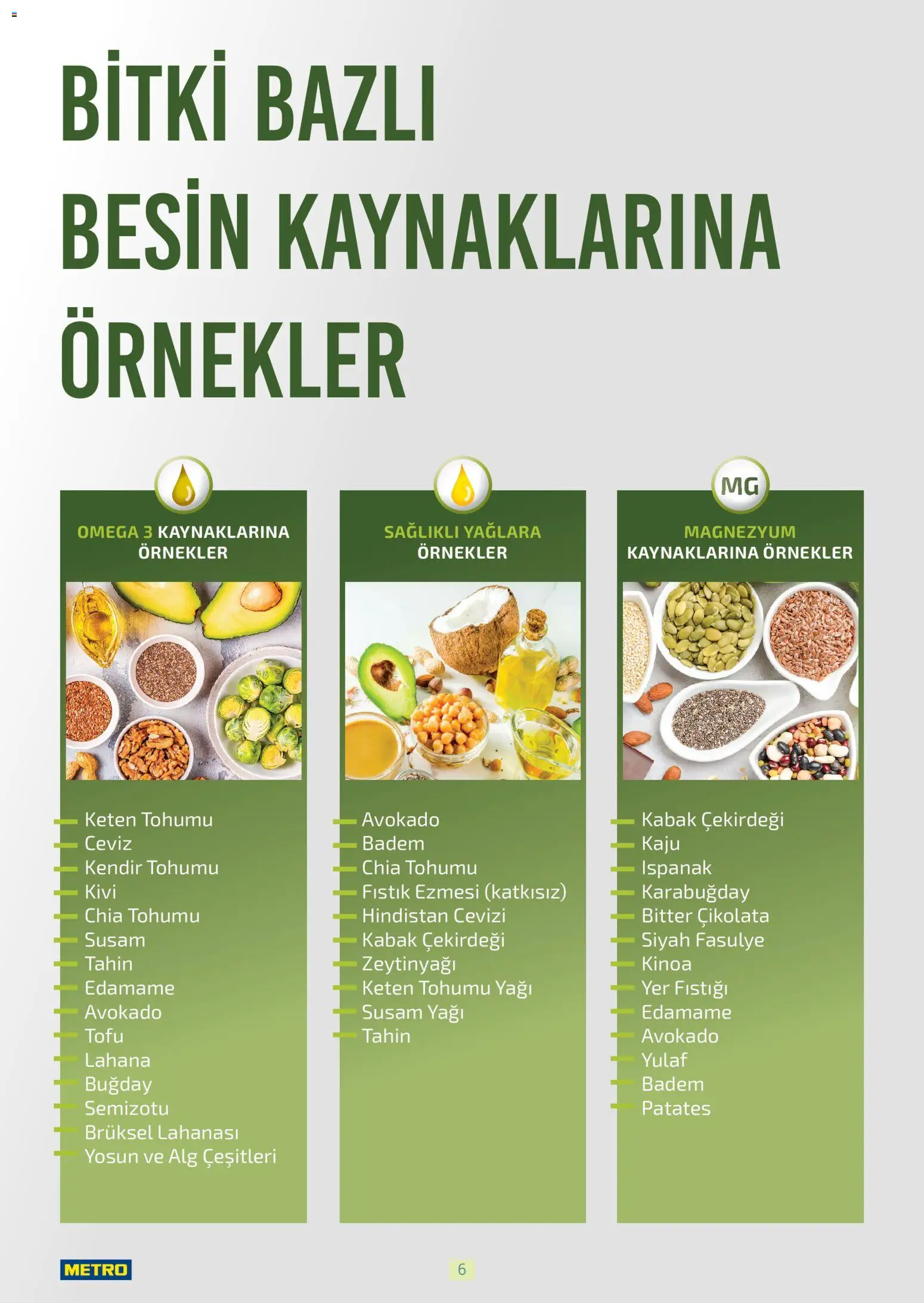 Metro - Bitki Bazlı ve Vegan 2025 - 21 Ekim 2025 tarihinden itibaren geçerlidir | Sayfa: 6 | Ürünler: Fıstık, Lahana, Brüksel Lahanası, Ceviz
