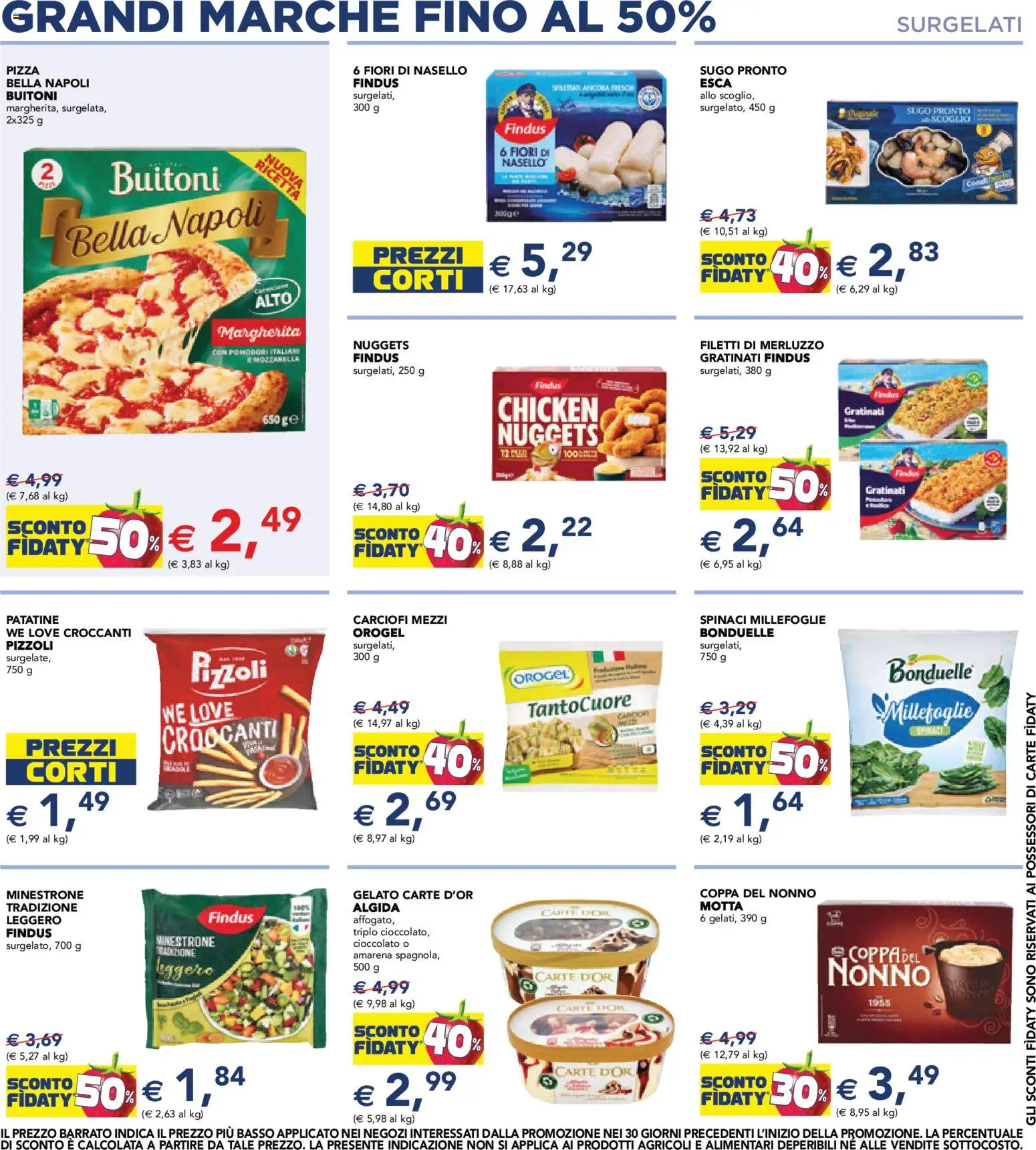Volantino Esselunga S del 24/09/2026 | Pagina: 4 | Prodotti: Minestrone, Gelato, Amarena, Nasello
