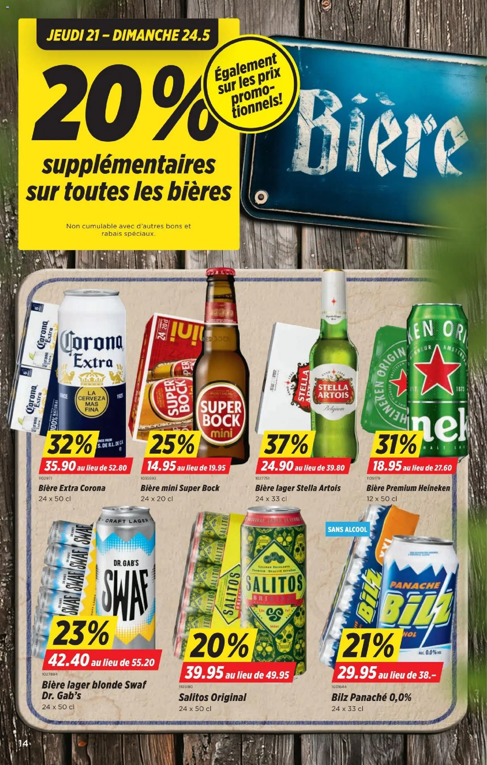 Denner aktionen FR – gültig ab 21.05.2026 | Seite: 14