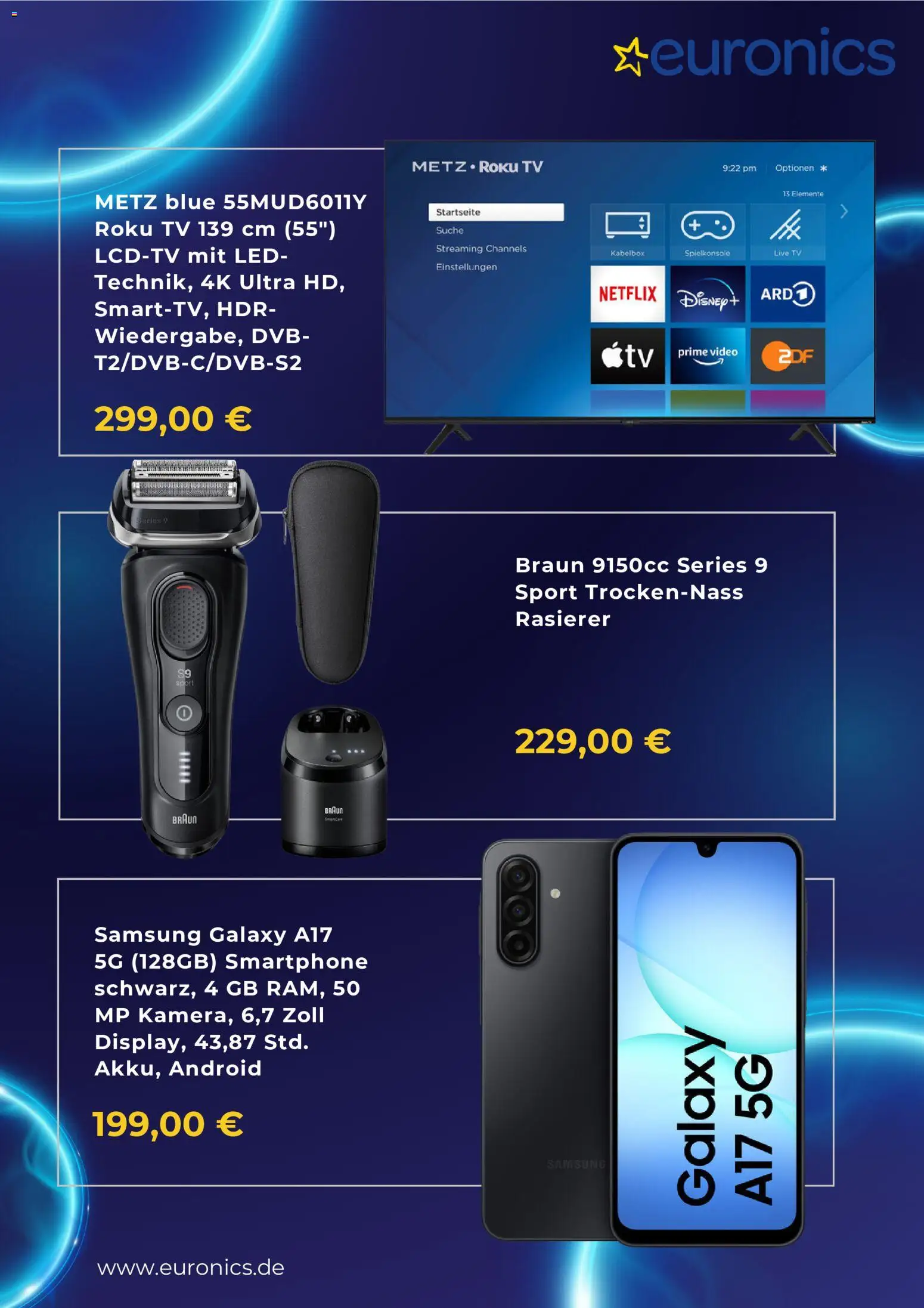 Euronics Black November – gültig ab 22.10.2026 | Seite: 4 | Produkte: Spielkonsole, Samsung, Smartphone, Video