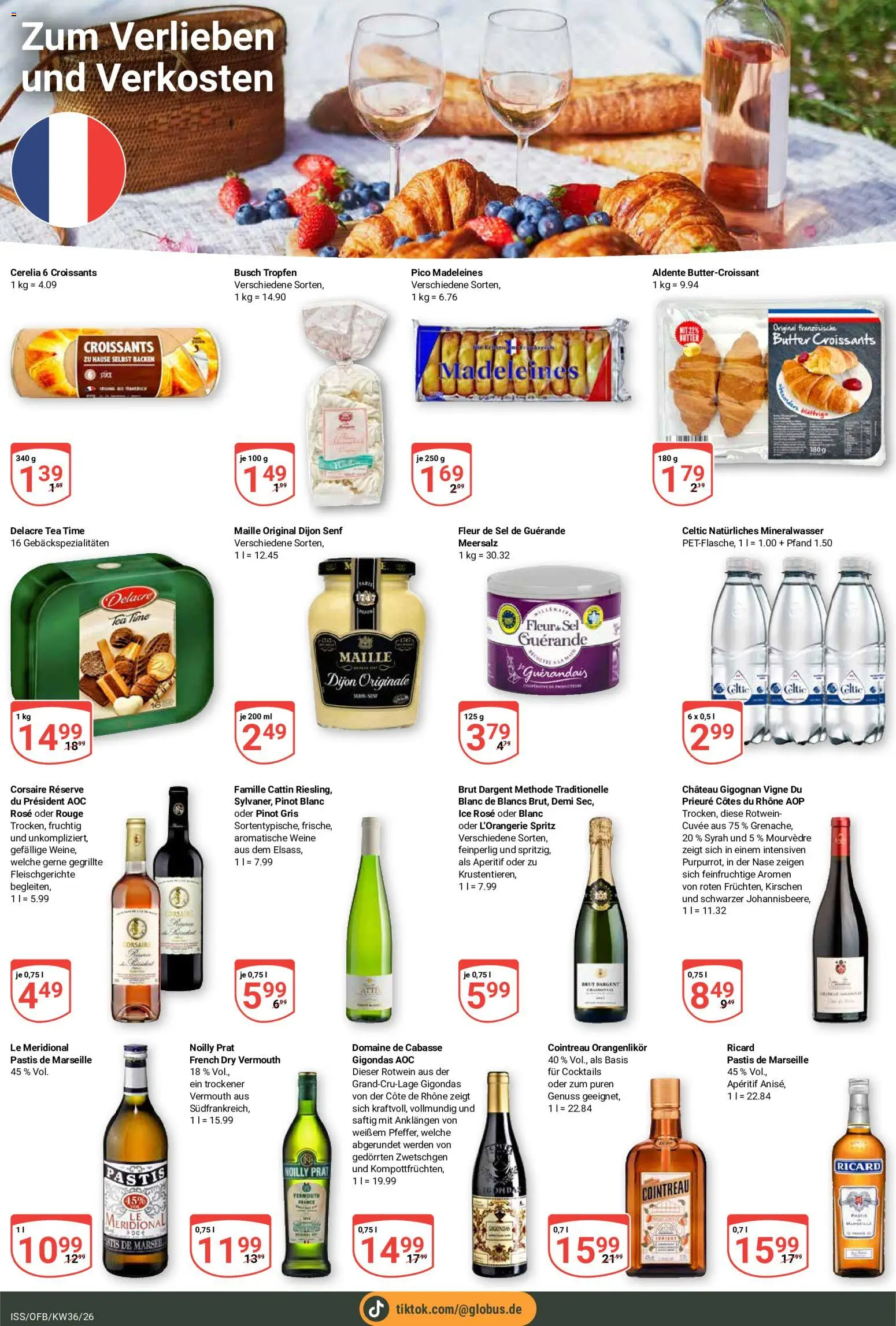 Globus Prospekt – gültig ab 31.08.2026 | Seite: 14 | Produkte: Rotwein, Zwetschgen, Mineralwasser, Kirschen