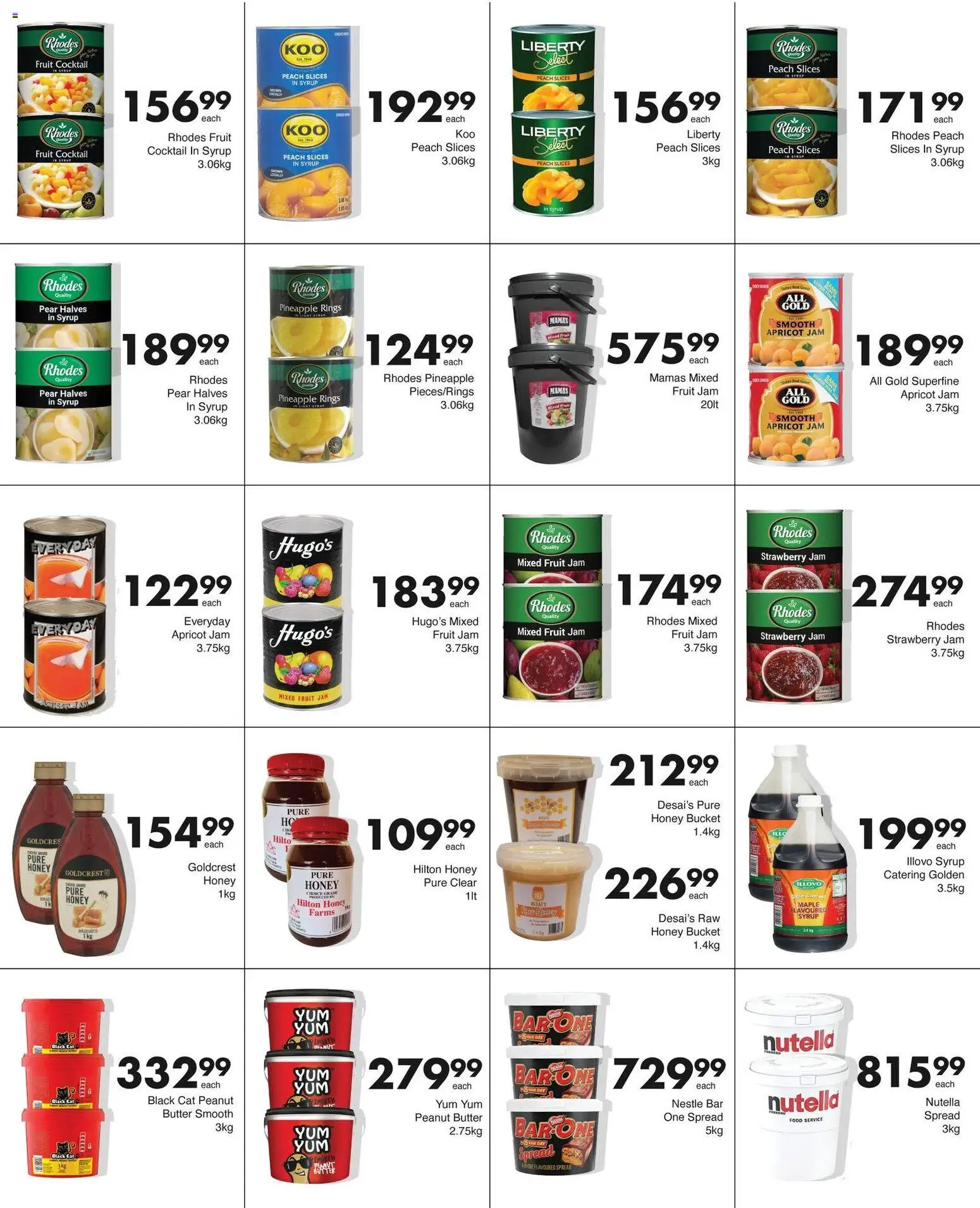 New Save catalogue – valid from 15.06.2026 | Page: 6 | Products: Jam, Butter, Fruit, Peach