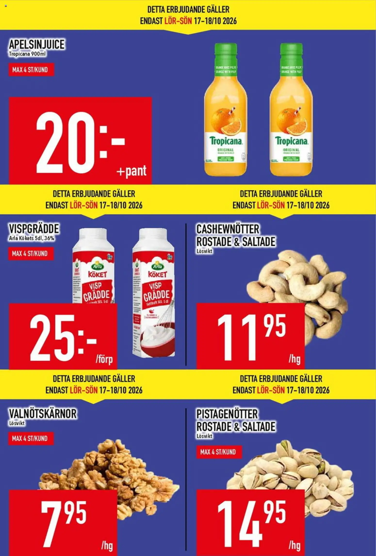Matdax reklamblad aktuell från 12/10/2026 | Sida: 7
