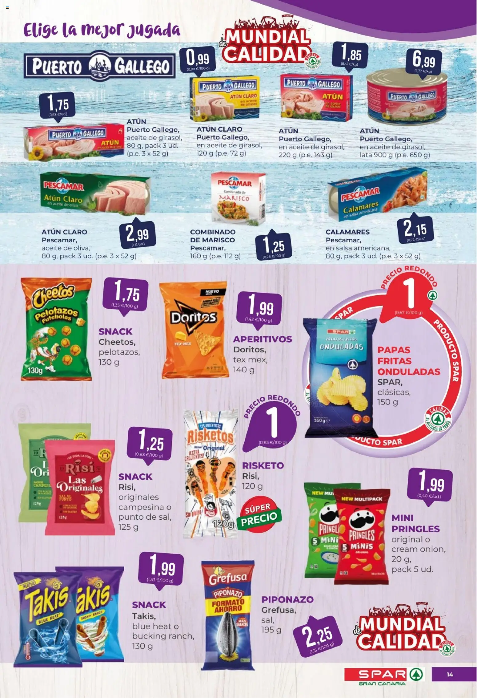 Spar folleto │ válido desde el 12.06.2026 | Página: 14 | Productos: Aceite, Aceite de oliva, Aceite de girasol, Atún claro