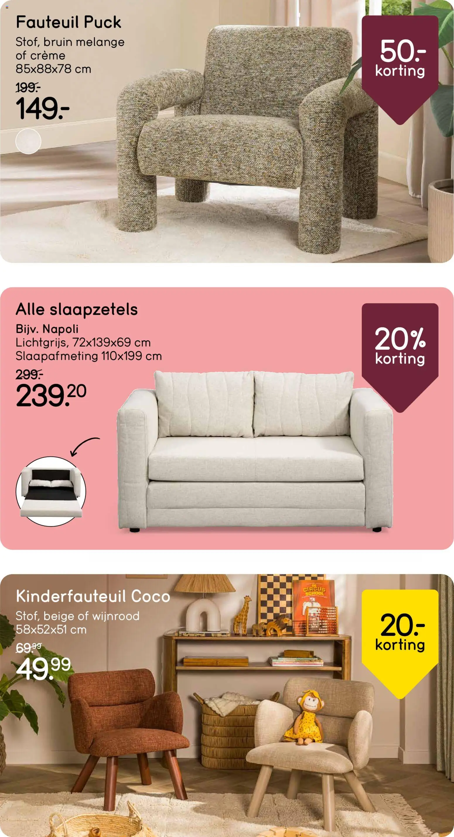 {H1} | Pagina: 9 | Producten: Fauteuil, Crème
