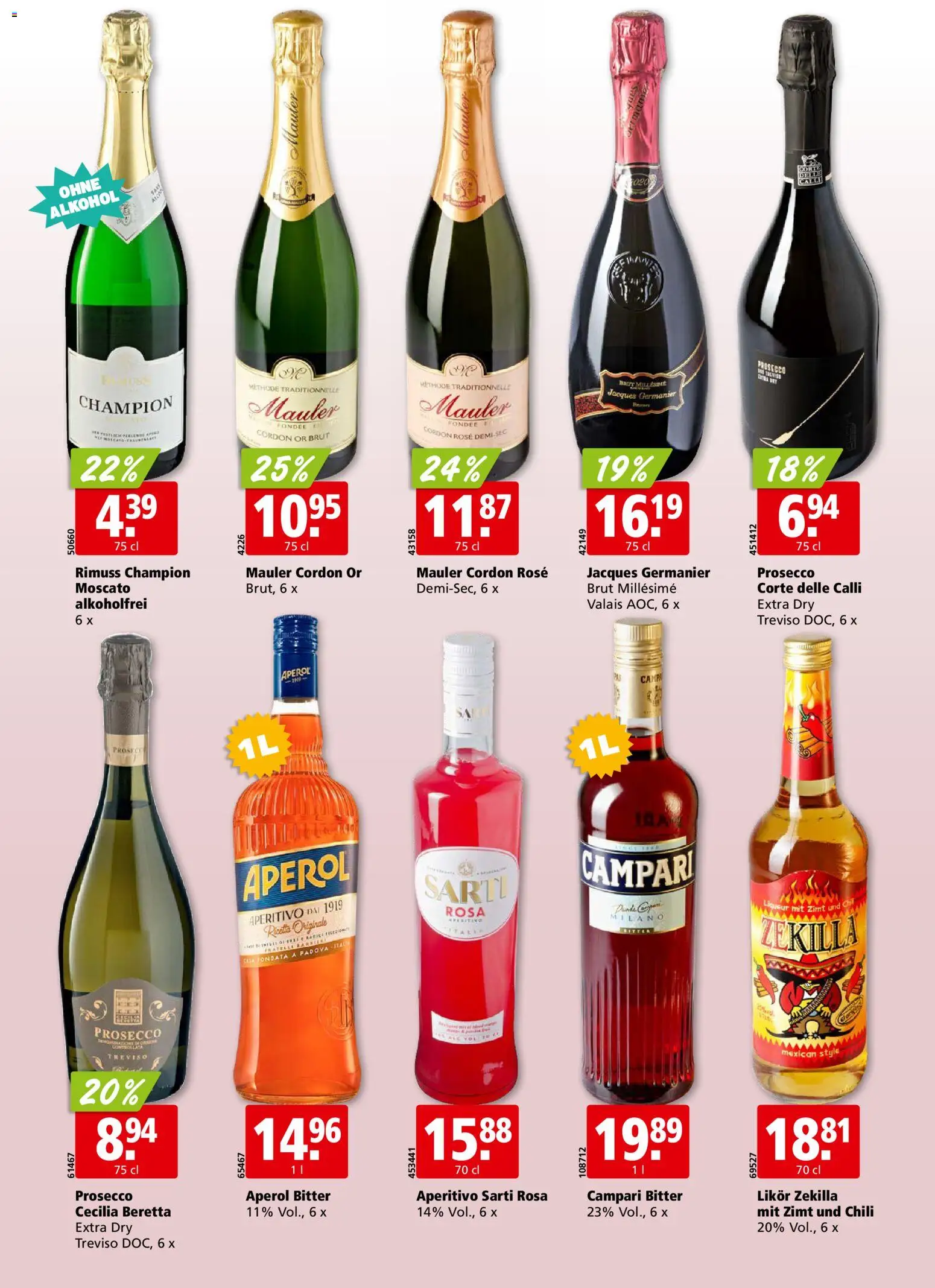 Aligro aktionen Chavannes, Matran, Genf, Sitten – gültig ab 20.07.2026 | Seite: 26 | Produkte: Likör, Chili
