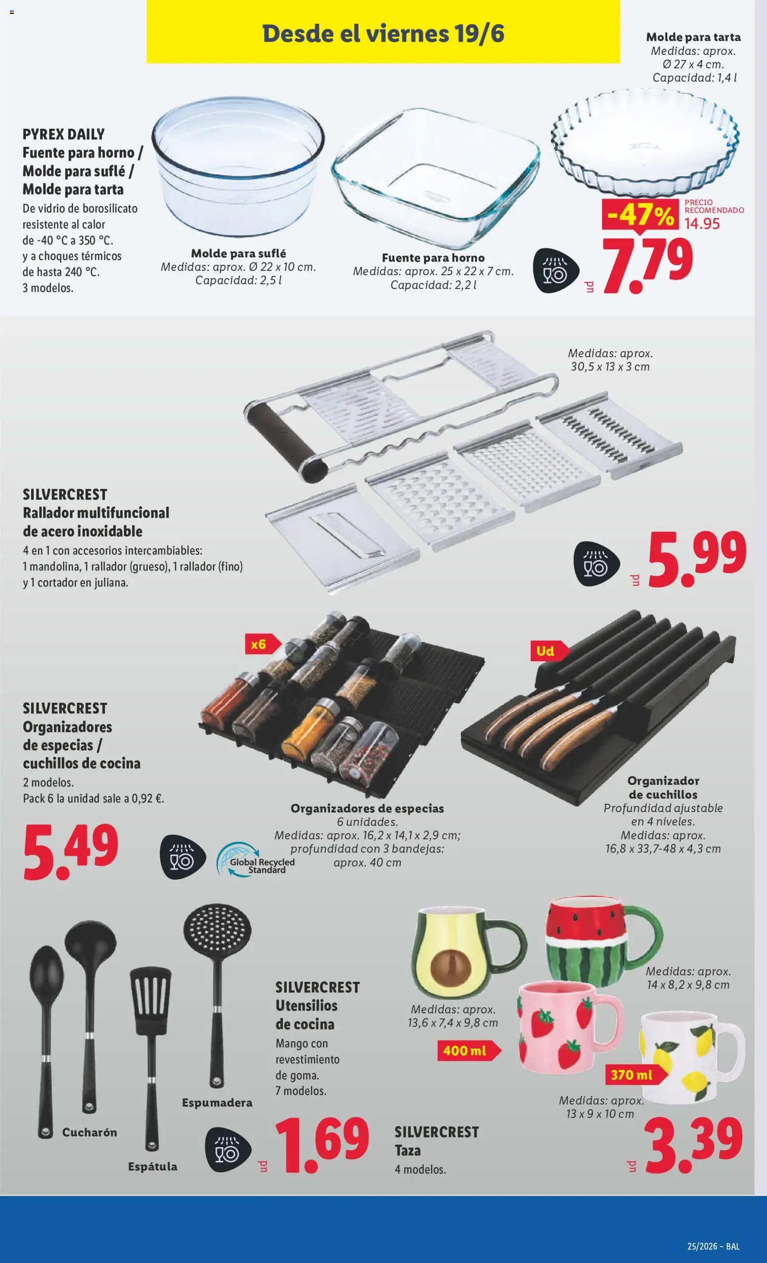 Lidl folleto de bazar Baleares │ válido desde el 15.06.2026 | Página: 23 | Productos: Organizador, Horno, Cocina, Ρούτερ