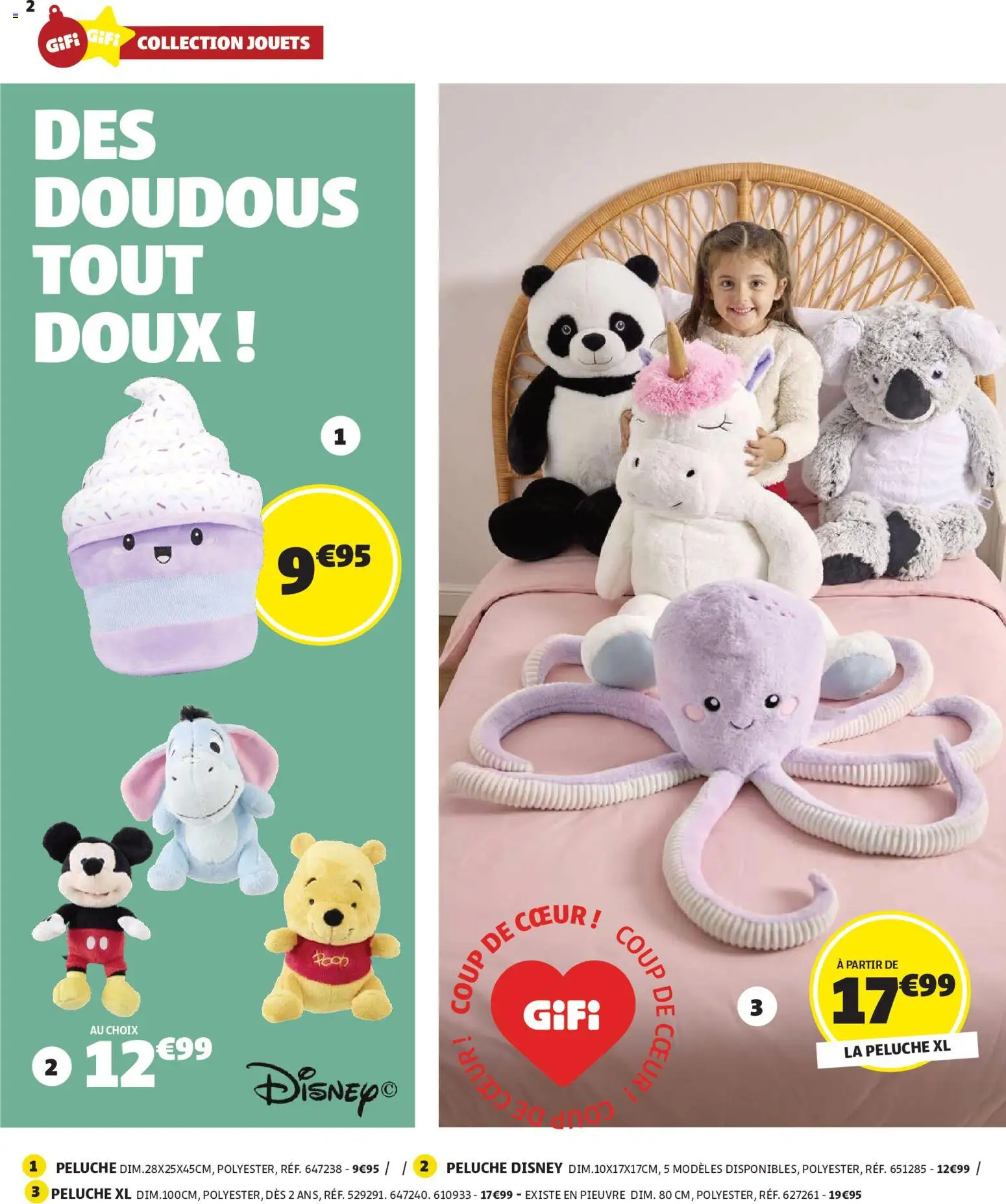 {H1} | Page: 2 | Produits: Peluche, Jouets