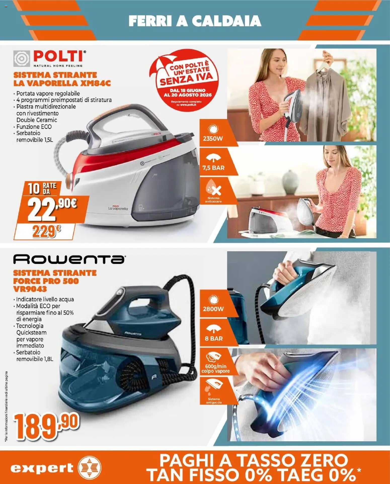 Volantino Expert del 02/07/2026 | Pagina: 4 | Prodotti: Caldaia, Anticalcare, Acqua