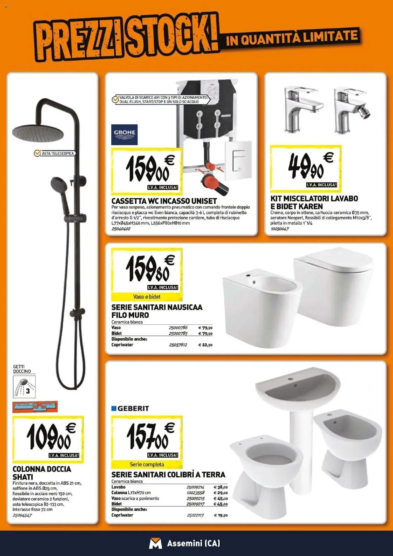 Volantino TECNOMAT del 23.04.2026 | Pagina: 5 | Prodotti: Tubo, Doccia, Vaso, Terra