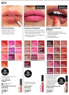 Náhled letáku Avon Katalog 08/2026 od 01.08.2026 | Strana: 52 | Produkty: Sangria, Rtěnka
