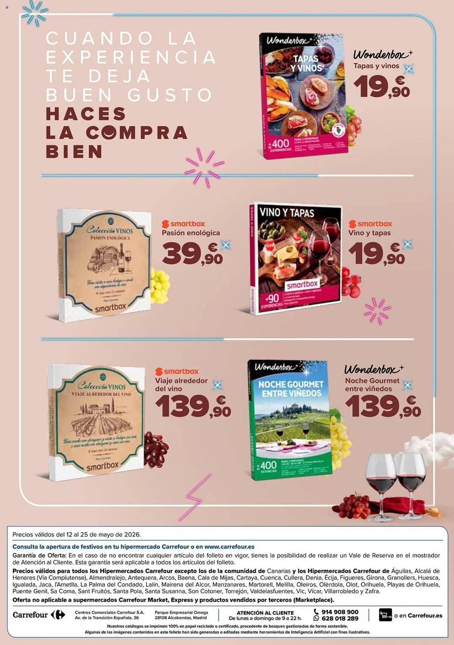 Carrefour Vinos │ válido desde el 12.05.2026 | Página: 20 | Productos: Vino, Té