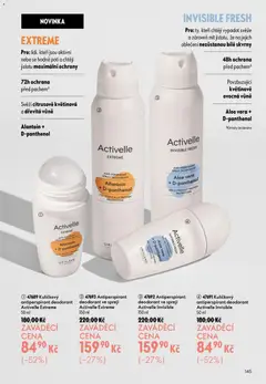 Náhled letáku Oriflame katalog č. 09/2026 od 17.06.2026 | Strana: 145 | Produkty: Deodorant, Antiperspirant, Aloe vera, Oblečení