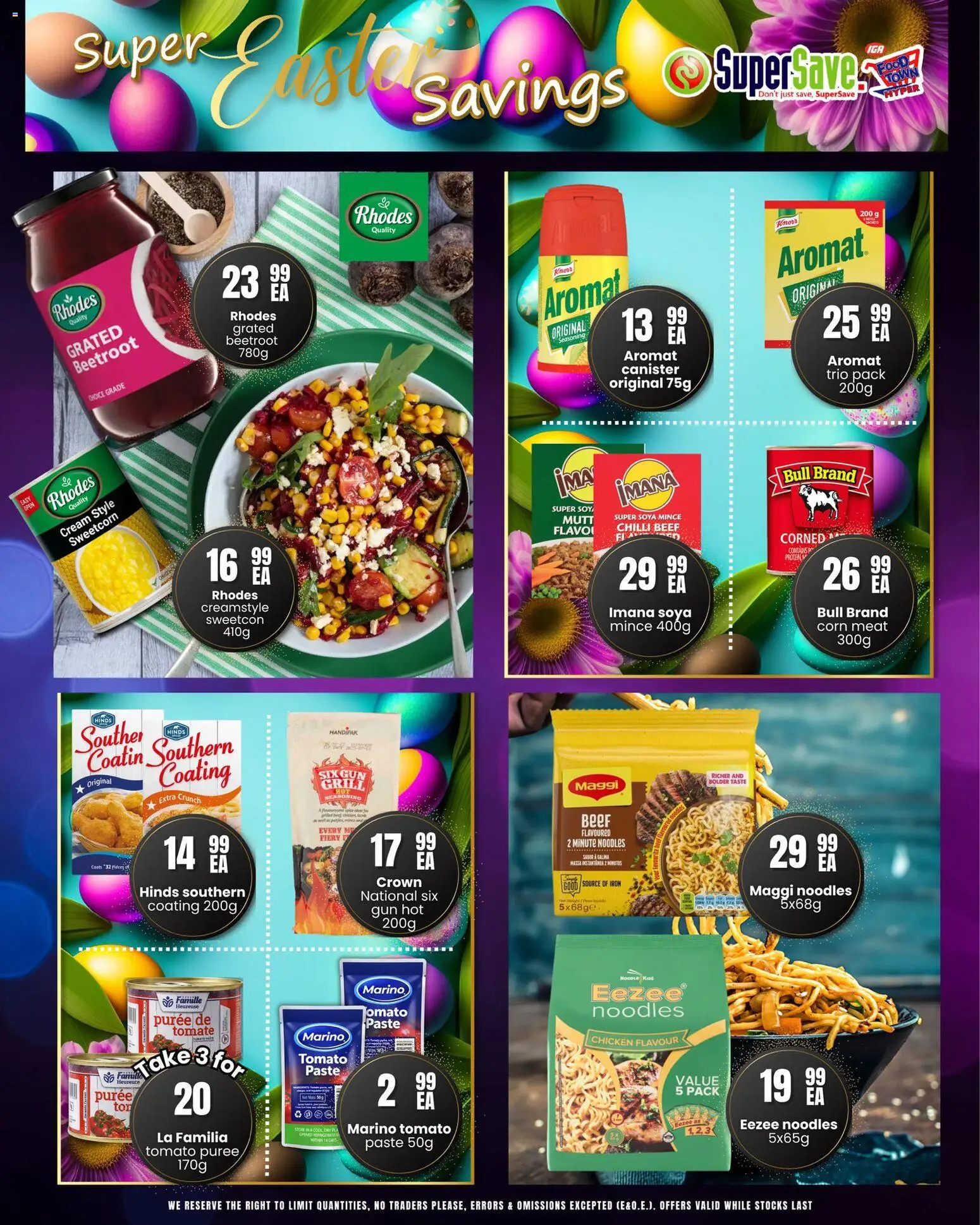 Super Save Easter Specials (01/04/2026 - 07/04/2026) Online