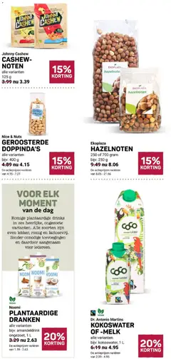 Ekoplaza folder - Voorbeeld van een folder van Ekoplaza, geldig van 17.06.2026 | Pagina: 8 | Producten: Melk, Noten, Nice