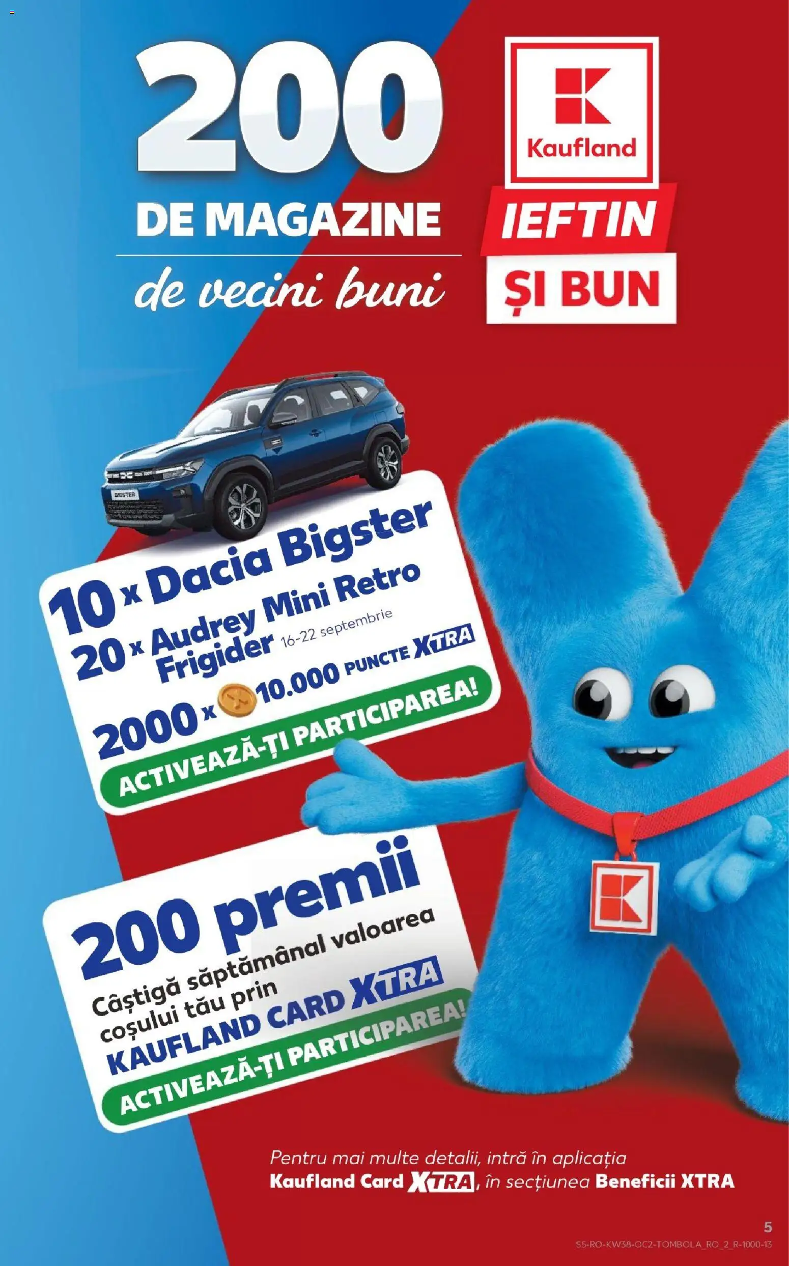 Kaufland RO akciós ujság - amely érvényes a következő dátumtól: 2026.09.16. | Oldal: 5