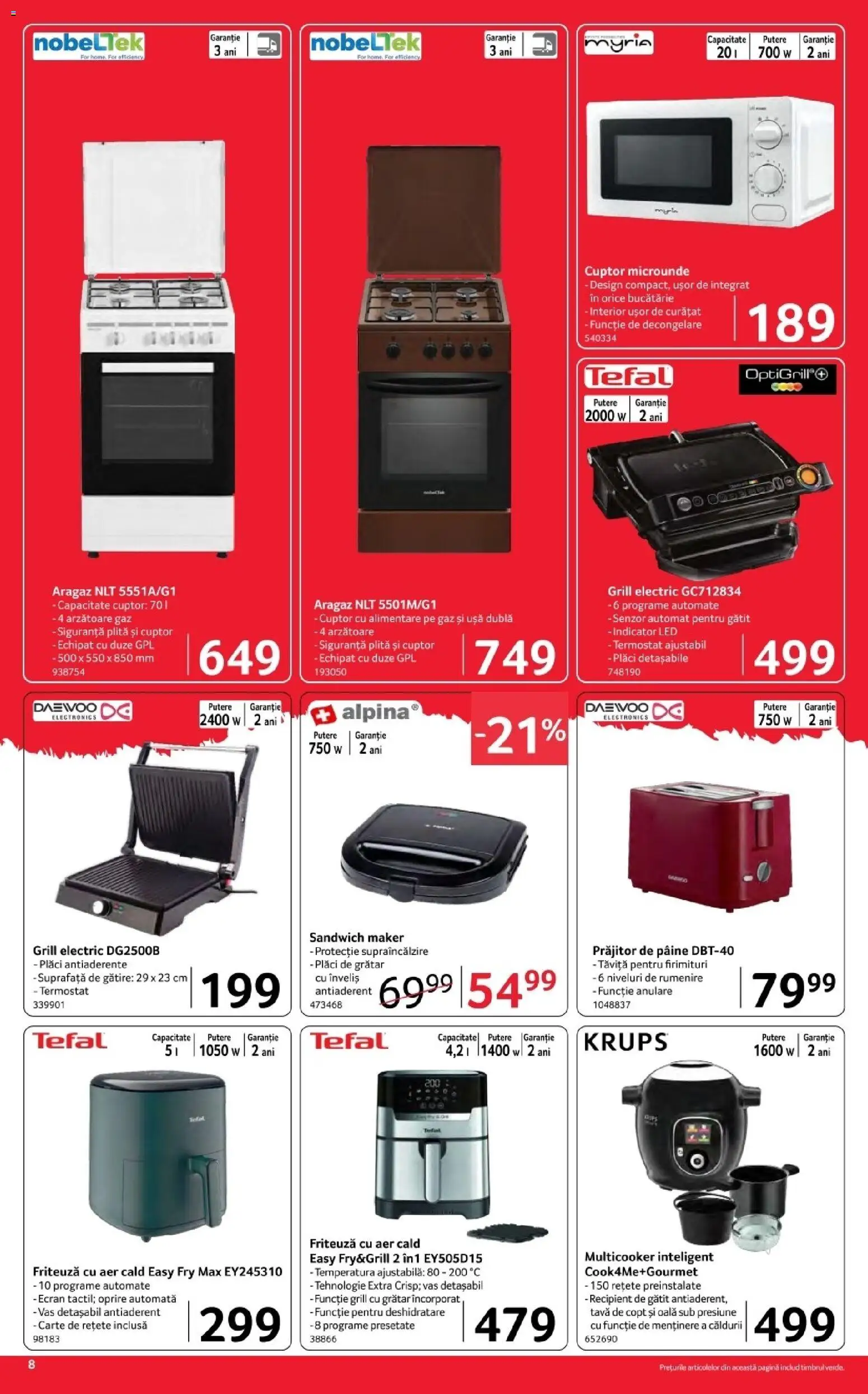 Noul catalog Selgros – valabil de la 03.04.2026 | Pagină: 8 | Produse: Ginseng, Plită, Oală, Grătar
