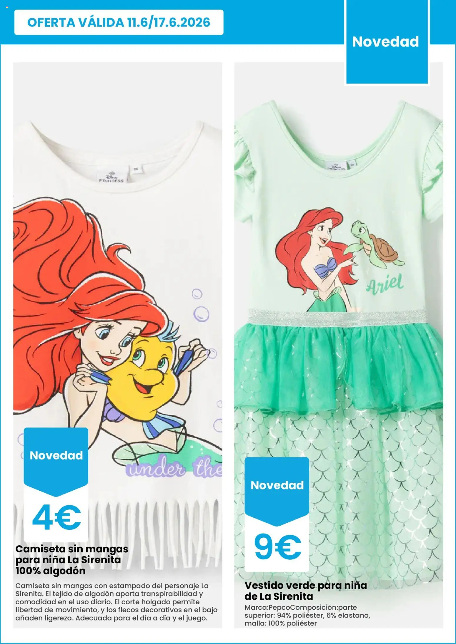 Pepco folleto │ válido desde el 11.06.2026 | Página: 6 | Productos: Camiseta sin mangas