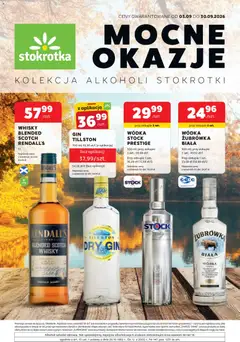 Pogląd oferty "Stokrotka gazetka - Oferta alkoholowa" - ważna od 03.09.2026