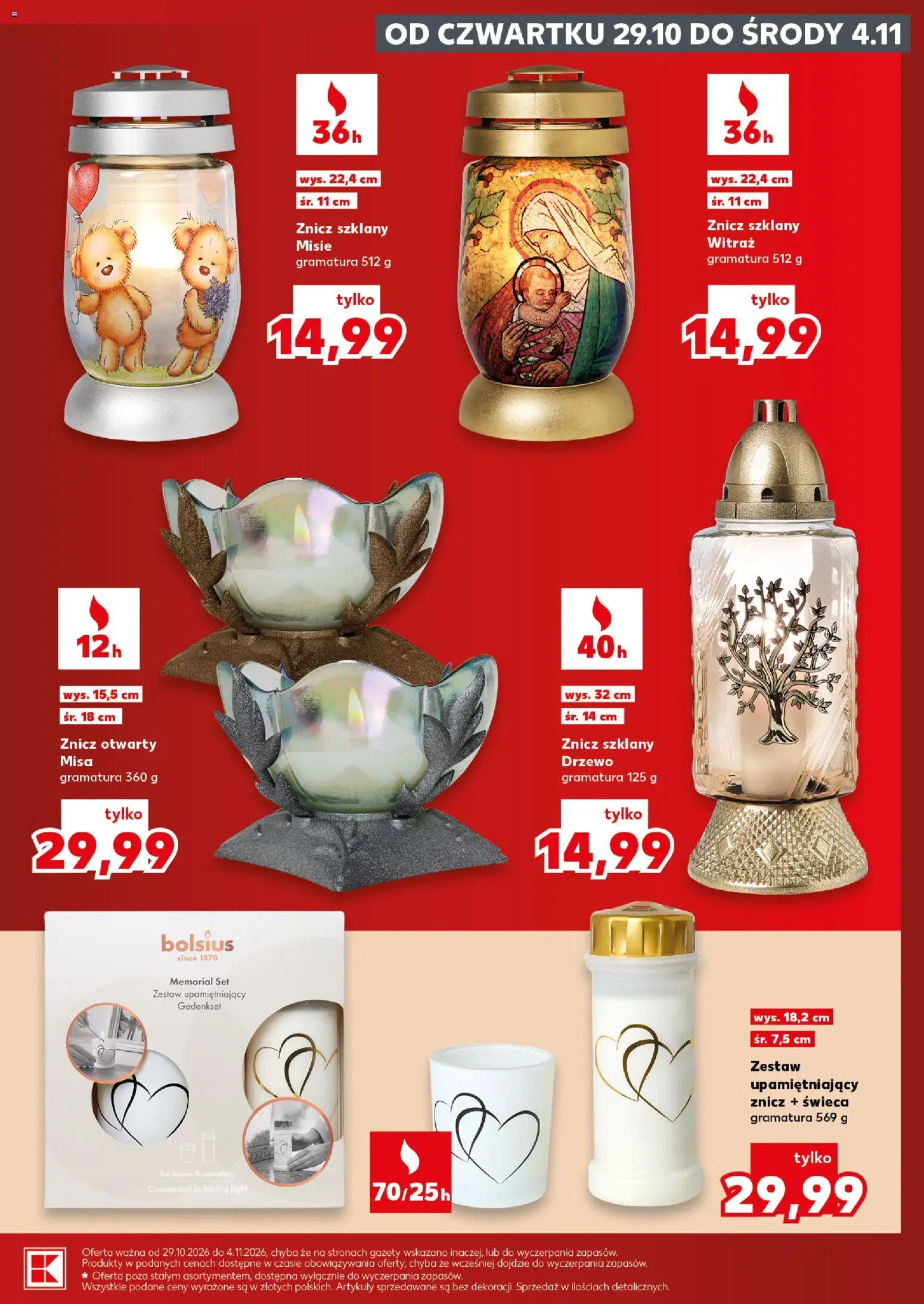 Kaufland Polsko leták - Katalog znicze od 29.10.2026 | Strana: 7