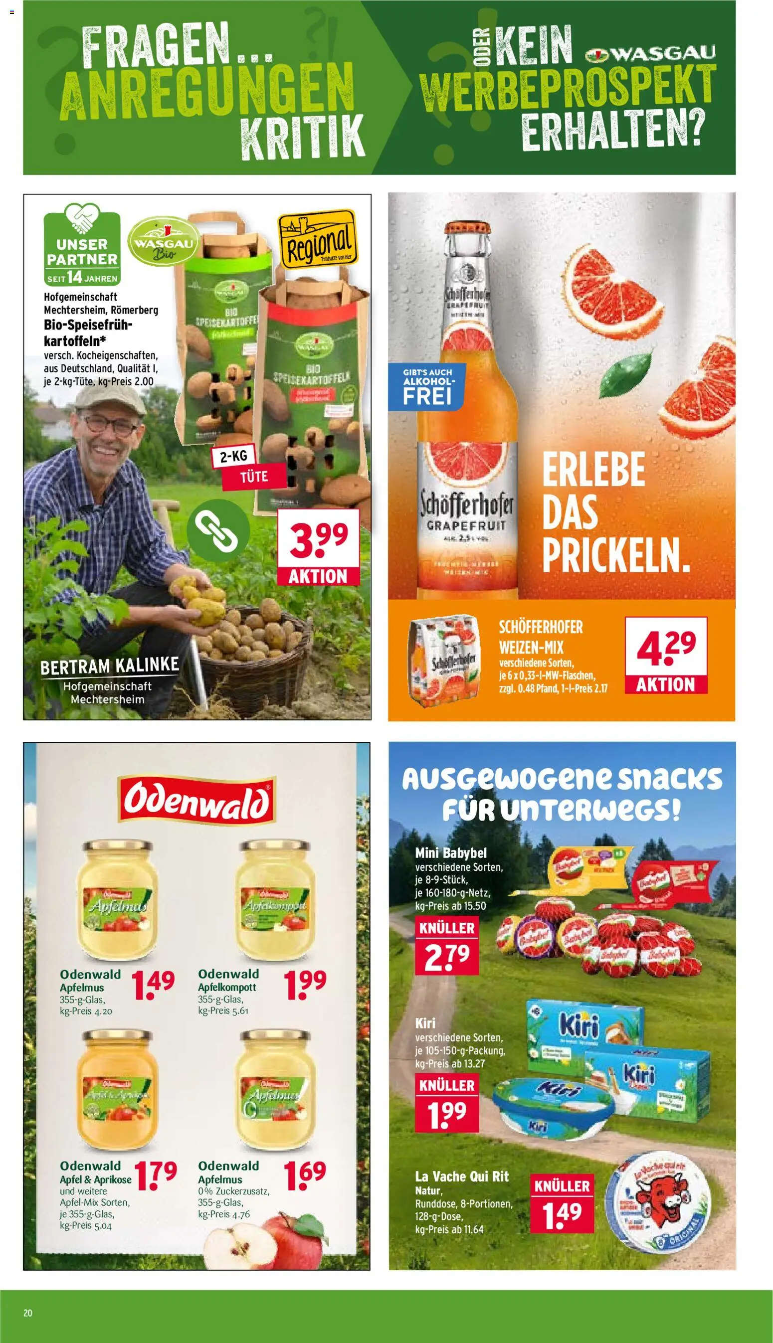 Wasgau Prospekt | 06.07.2026 | Wie erhält man einen begrenzten Rabatt? | Deutschland