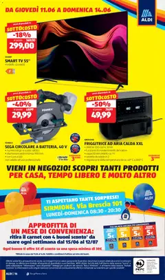 Anteprima del volantino SHARP SMART TV 55", modello: GL4460E valido a partire dal 11.06.2026 | Pagina: 16