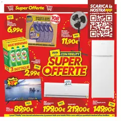 Anteprima del volantino SuperConveniente volantino Catania valido a partire dal 25/06/2026 | Pagina: 15 | Prodotti: Ventilatore, smart TV, Limone, TV