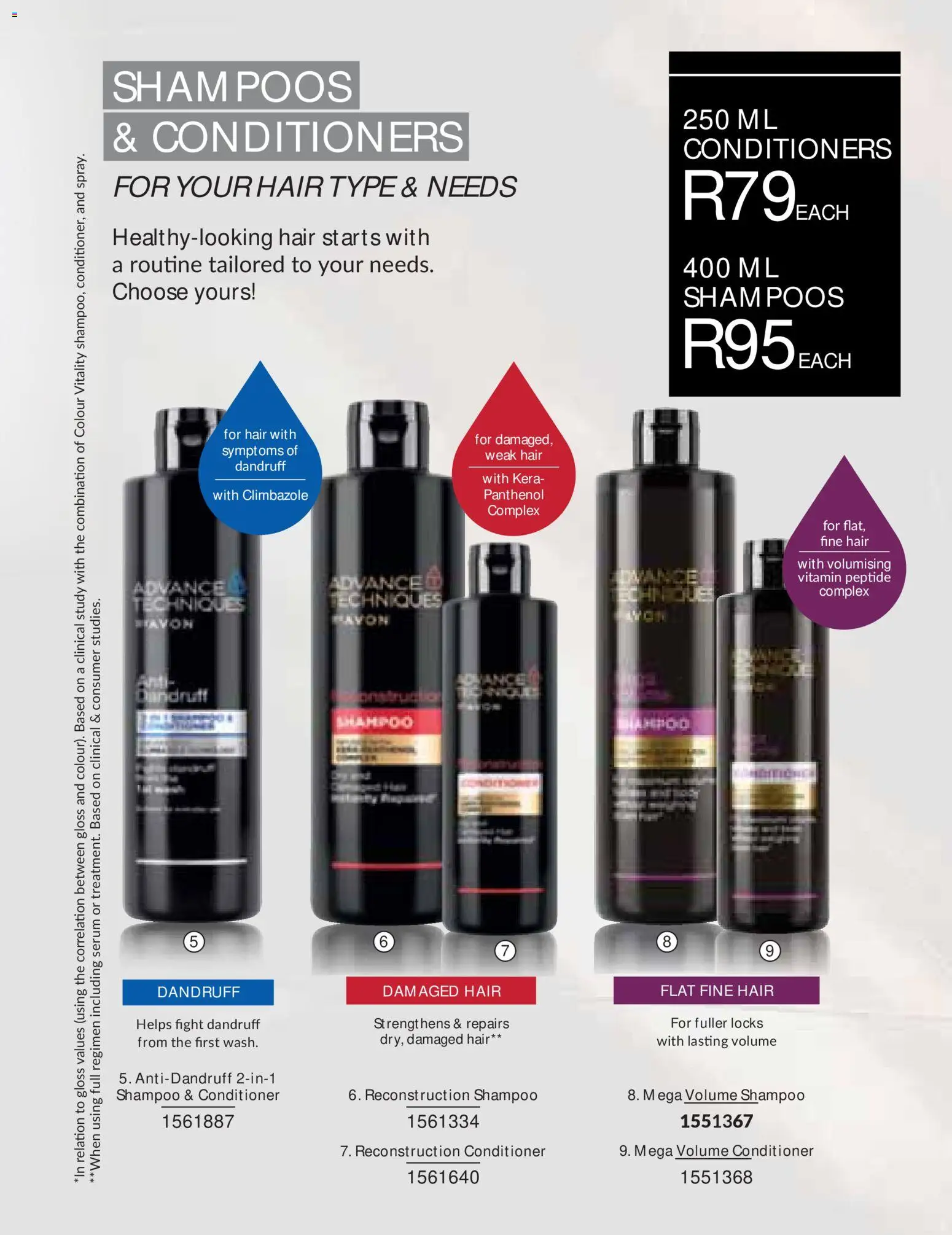 New Avon catalogue – valid from 01/07/2026 | Page: 161 | Products: Serum, Gloss, Shampoo, Conditioner