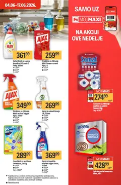 Maxi katalog - pregled Maxi kataloga - važi od 11.06.2026 | Strana: 33