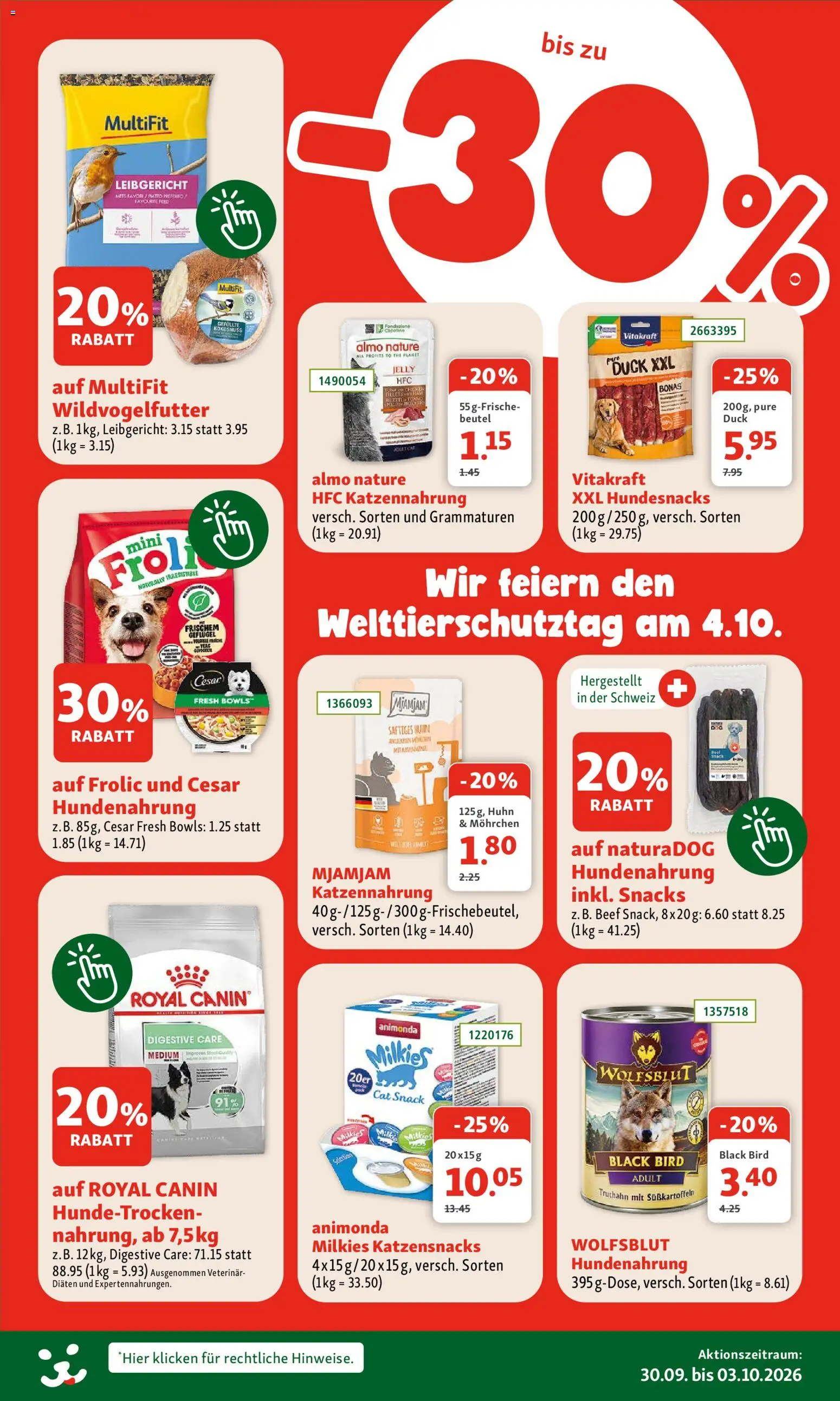 Fressnapf aktionen – gültig ab 30.09.2026 | Seite: 5 | Produkte: Snacks, Süßkartoffeln