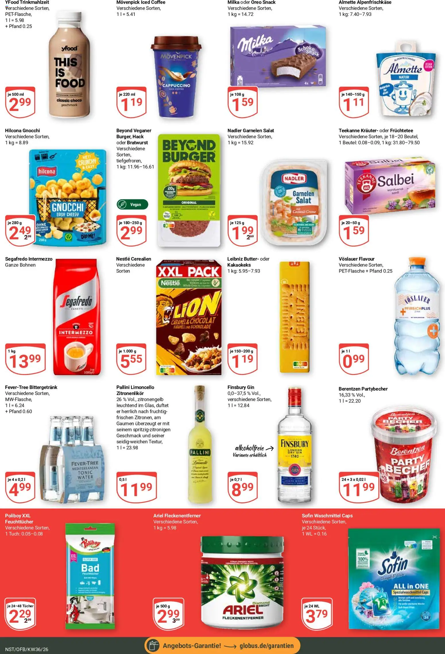 Globus Prospekt Neustadt a.d. Weinstraße – gültig ab 31.08.2026 | Seite: 9 | Produkte: Butter, Schokolade, Fleckenentferner, Waschmittel